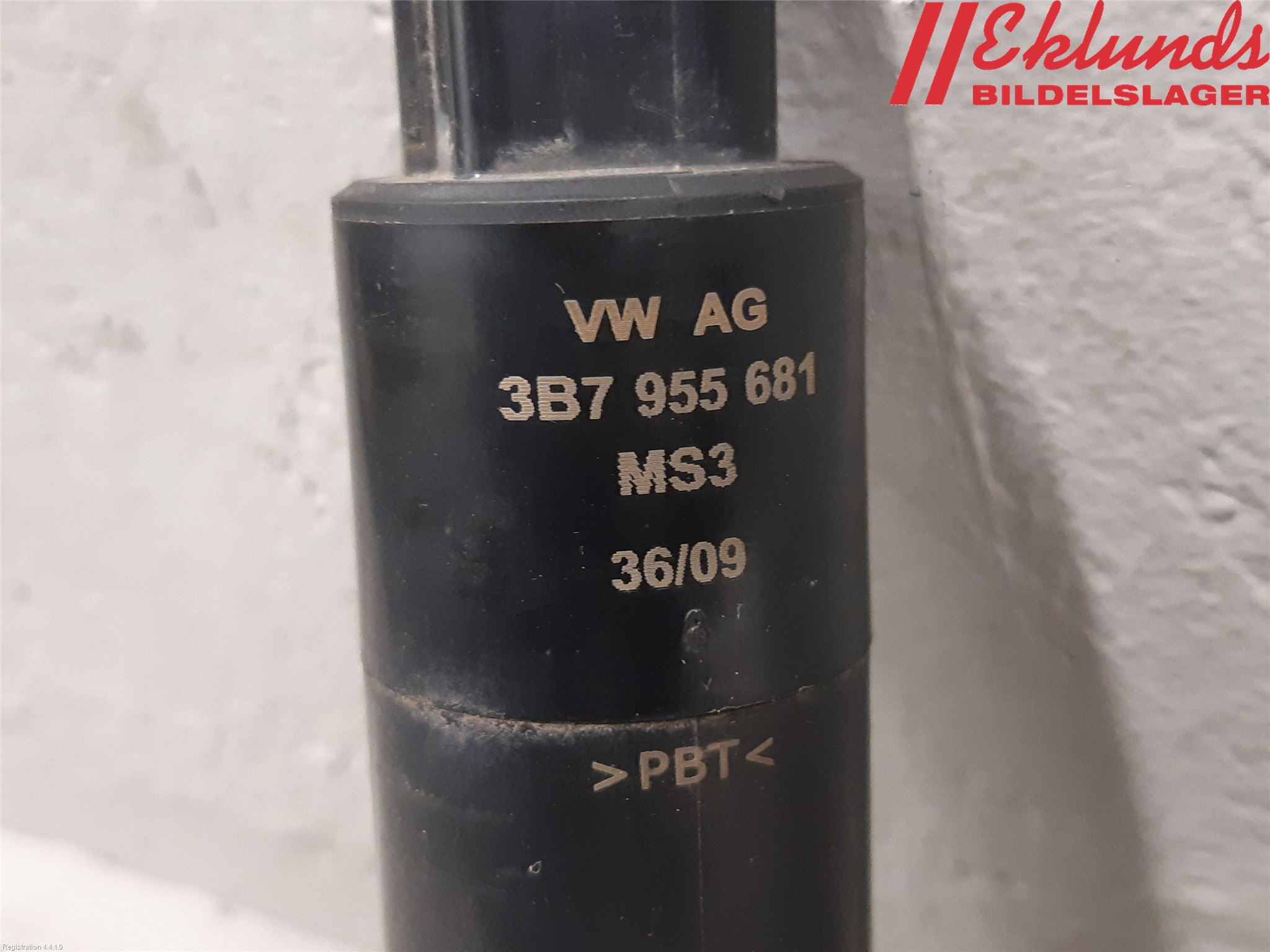 Volkswagen VW GOLF VI 09-13 Spolarpump Högtryck