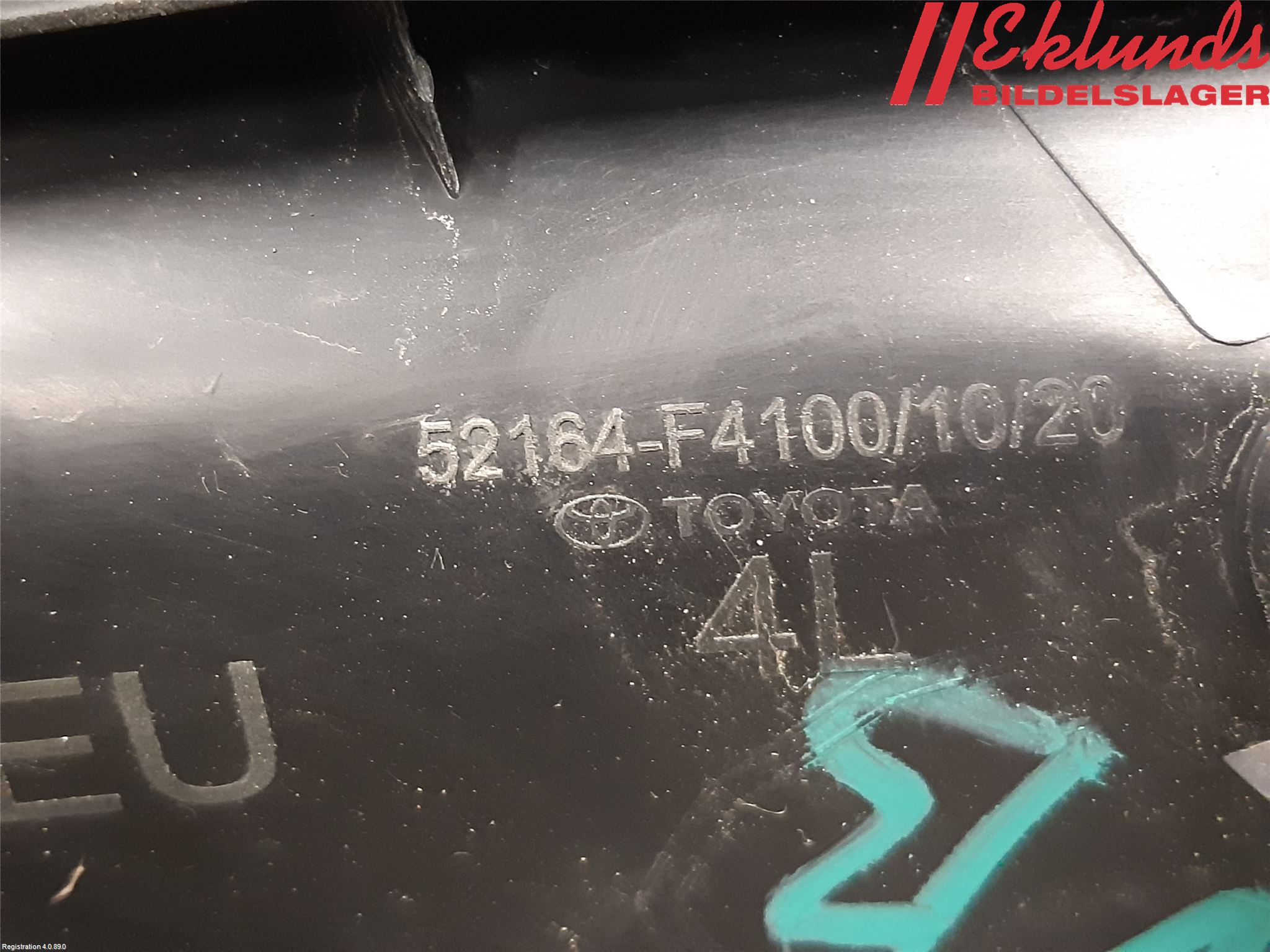 Toyota C-HR 16-23 Stöt Utfyllnad-List-Grill