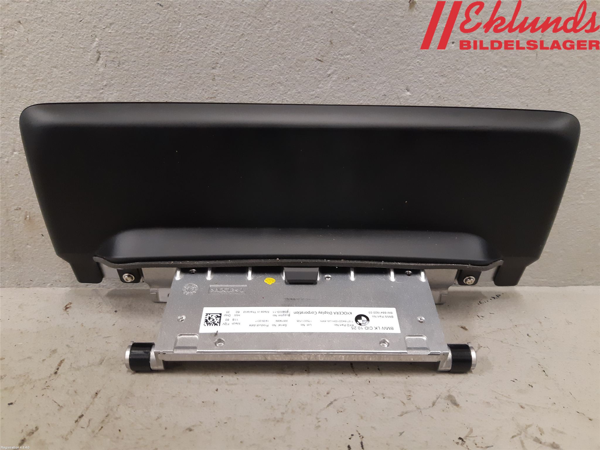 BMW X3 G01 18- Bildskärm