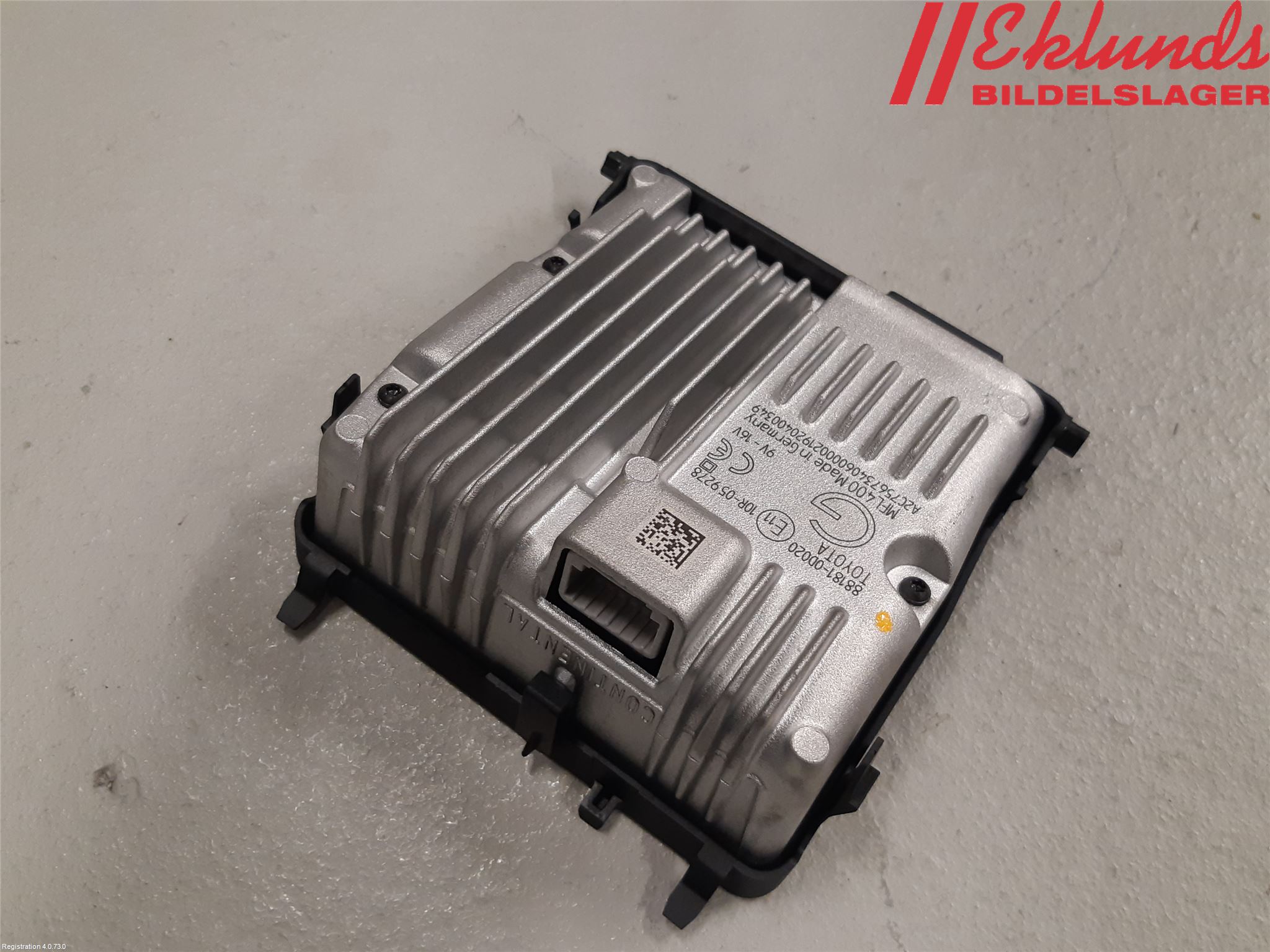 Toyota YARIS XP130 15-20 Sensor Aktivt Kollisionsskydd