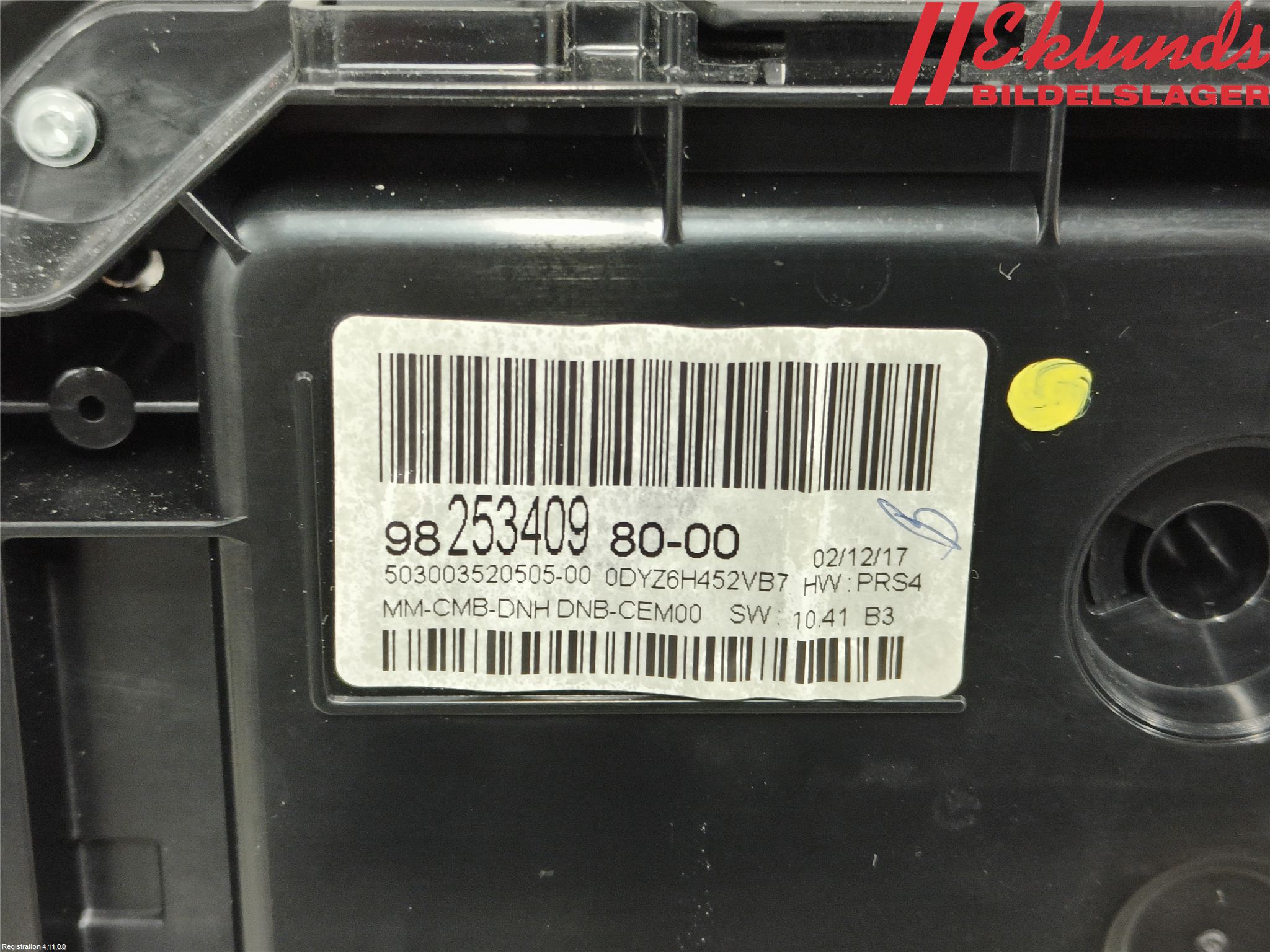 Peugeot 5008 17-24 Instrument Komb