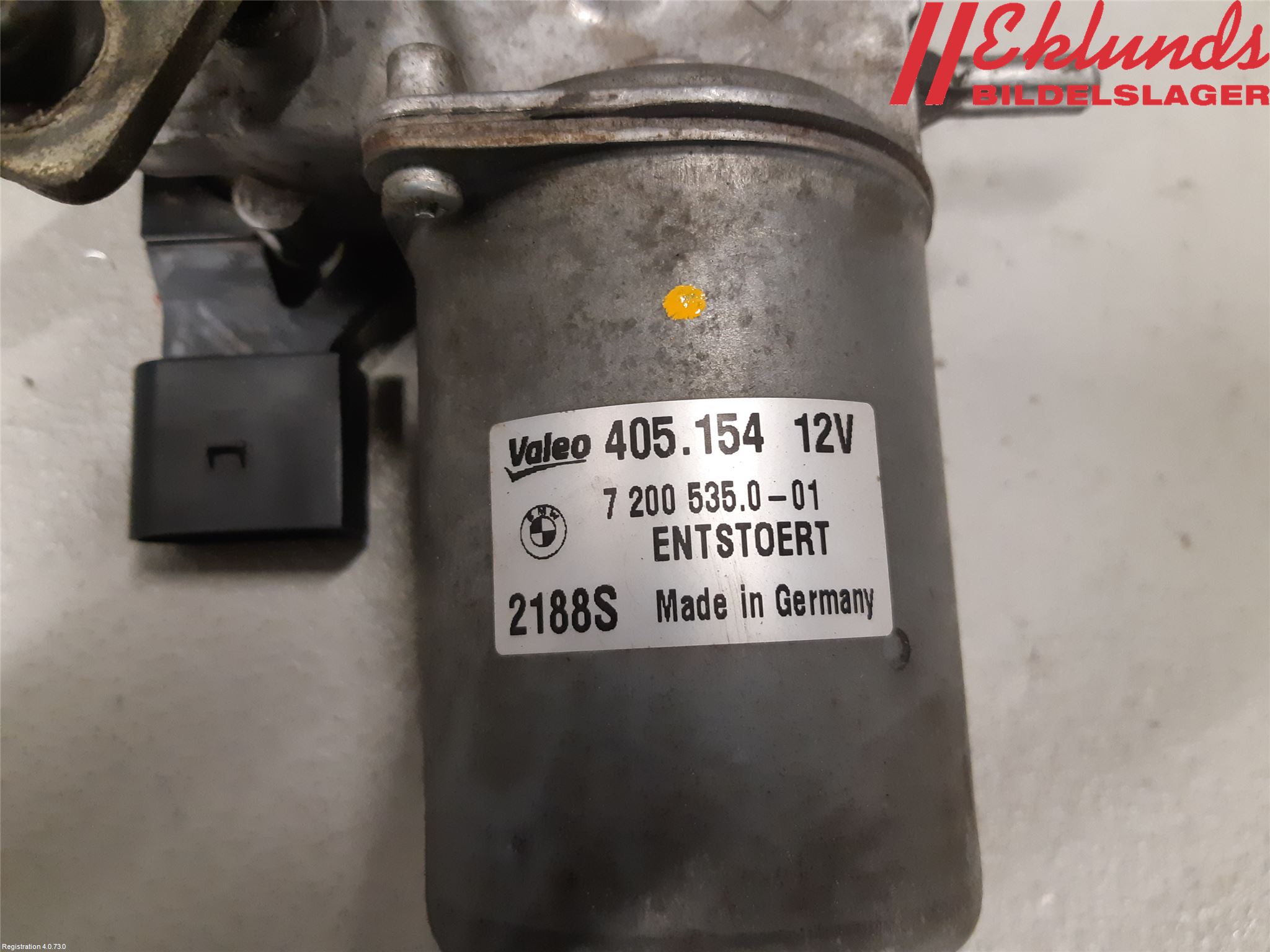 BMW X5 E70 07-13 Torkarmotor Vindruta