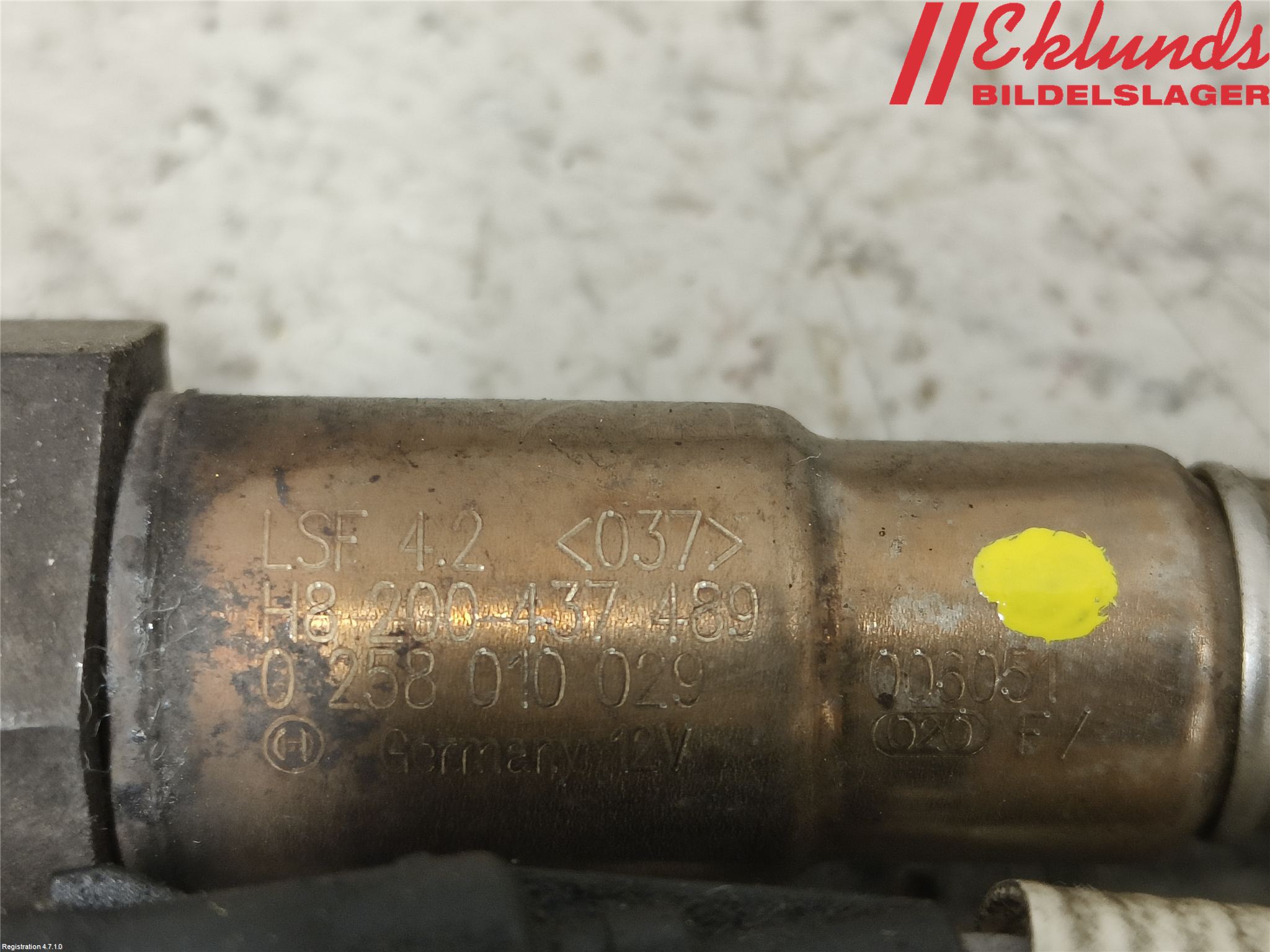 Renault CLIO III  09-12 Injlambdasond