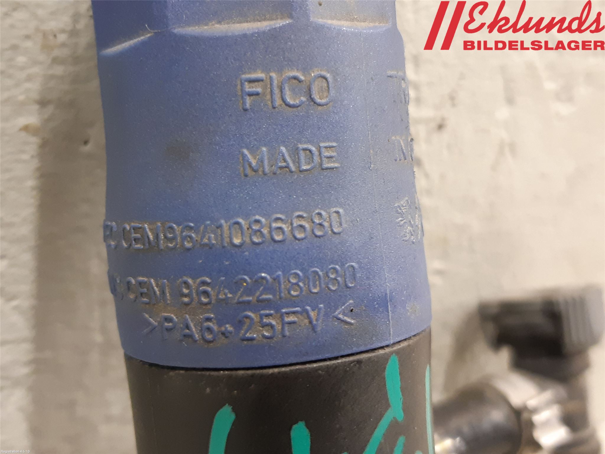 Peugeot 207 Spolarpump Högtryck