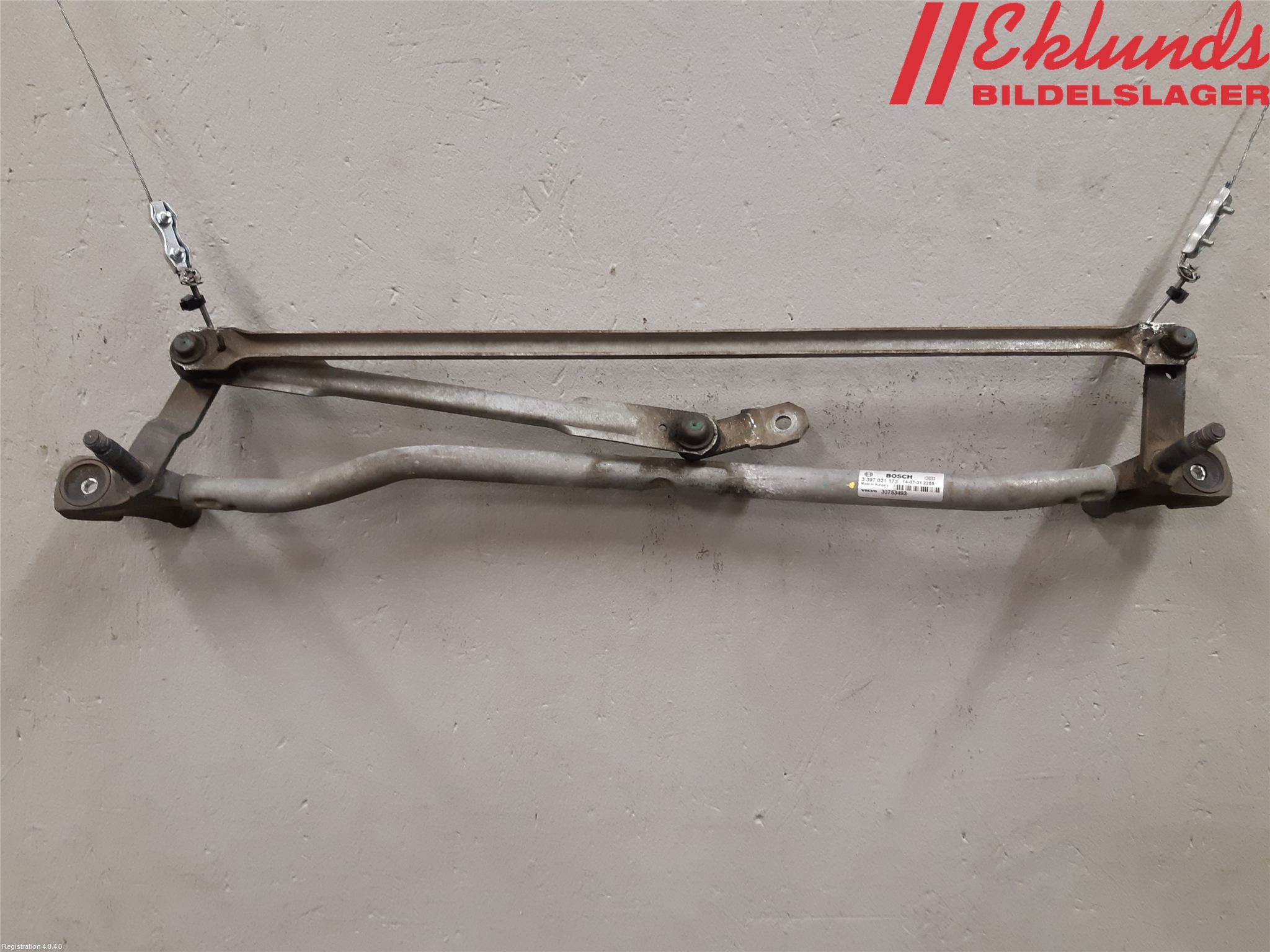 Volvo S60 14-18 Torkarmekanism Vindruta