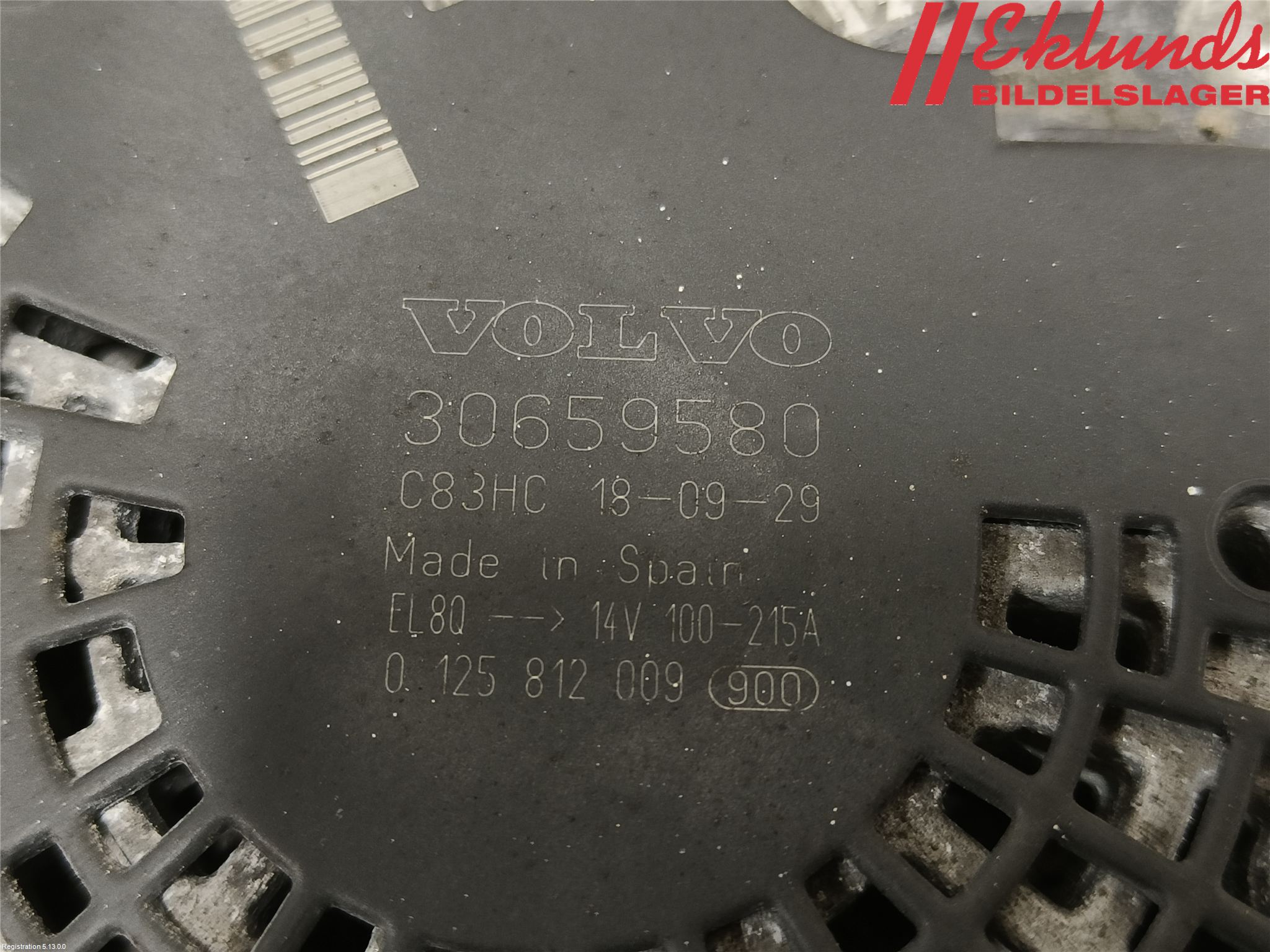 Volvo V90 17->> Generator