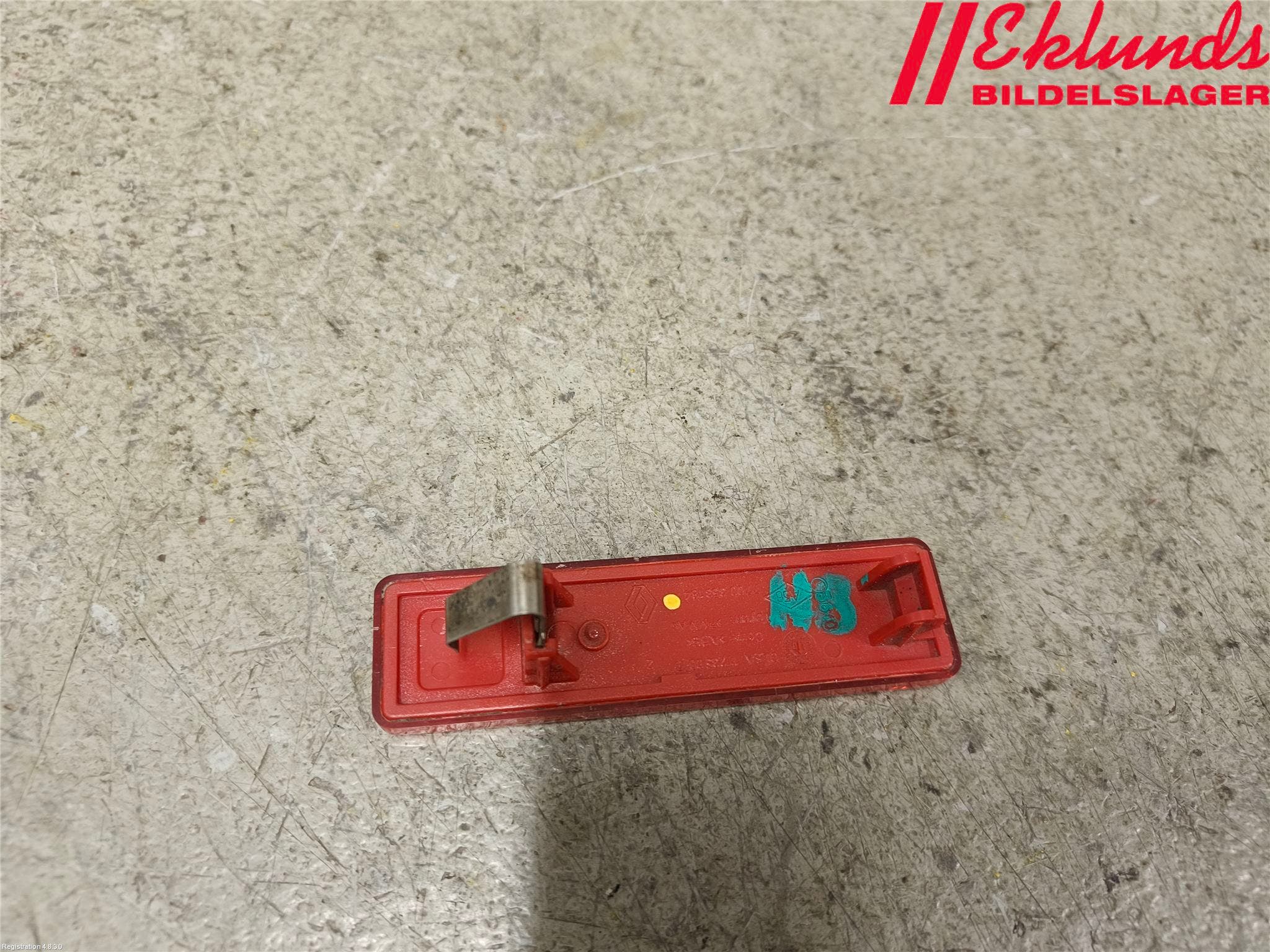 Opel VIVARO 01-14 Dimljus/Reflex Bak