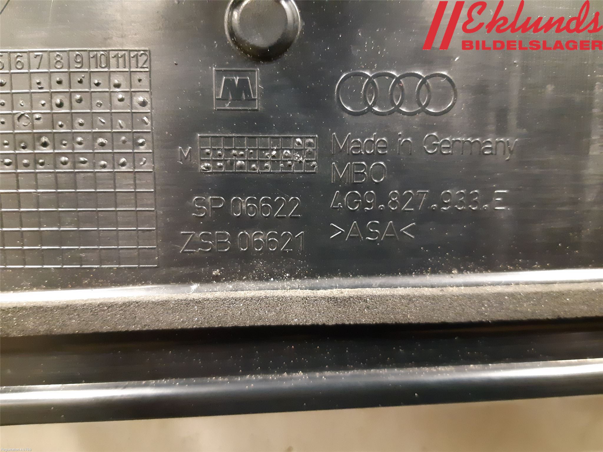 Audi A6 ALLROAD 12-18 Spoiler Baklucka