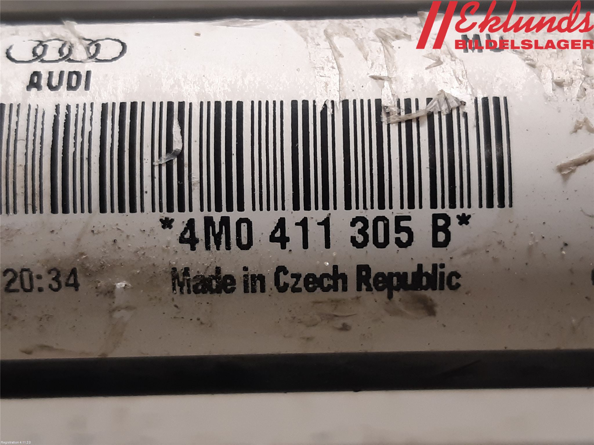 Audi E-TRON, S GE 19- Krängningshämmare Fram