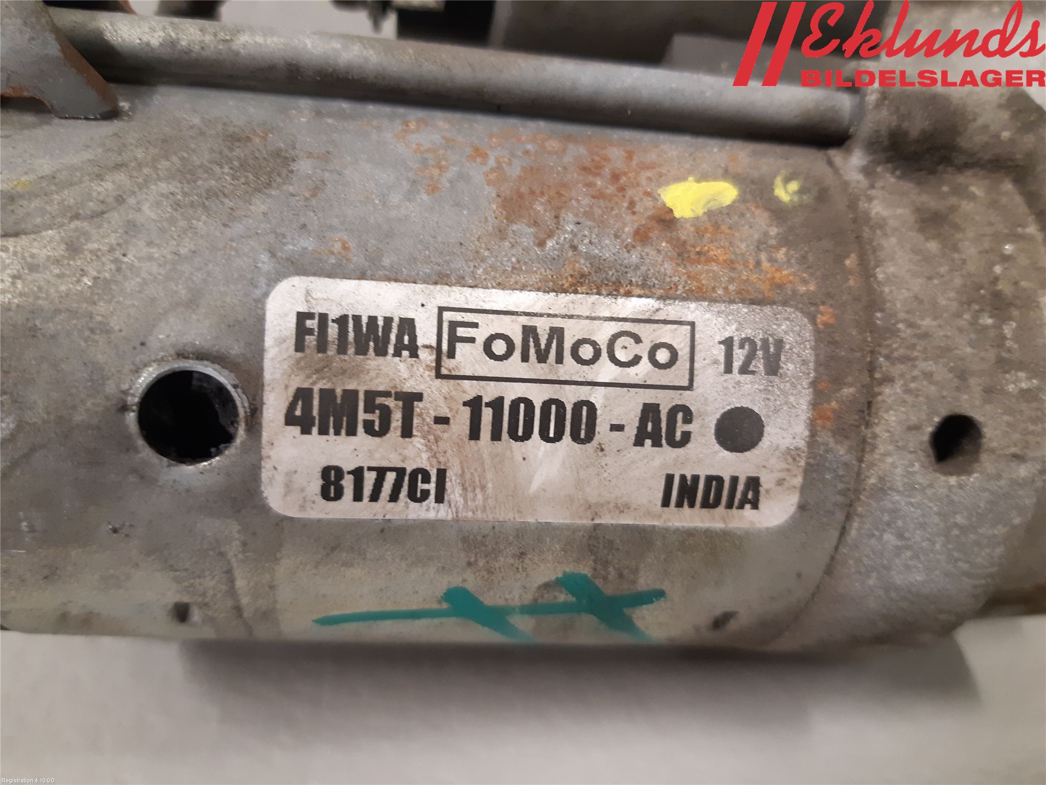 Ford FOCUS 08-11 Startmotor