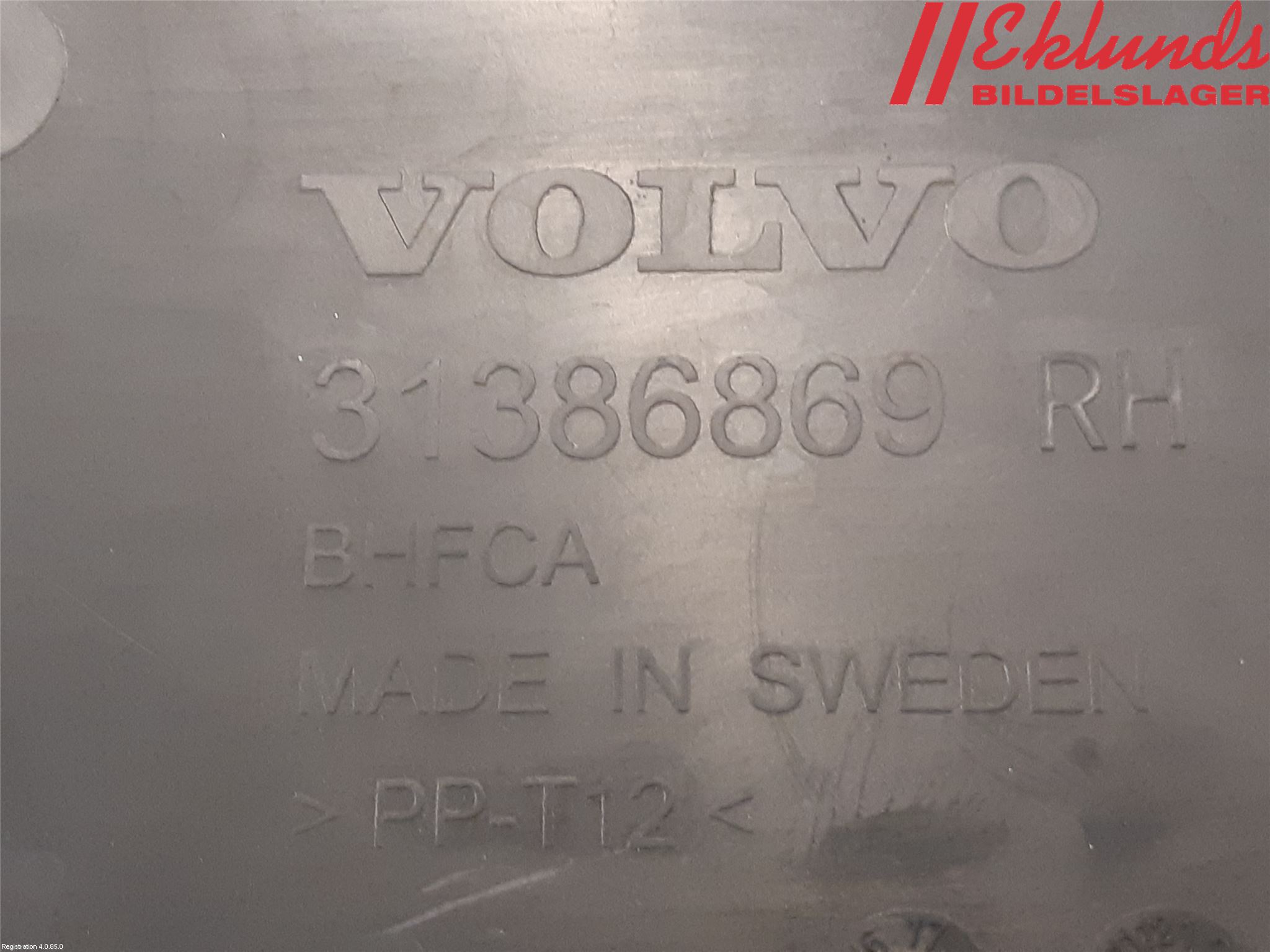 Volvo V90 17->> Täckplast Front