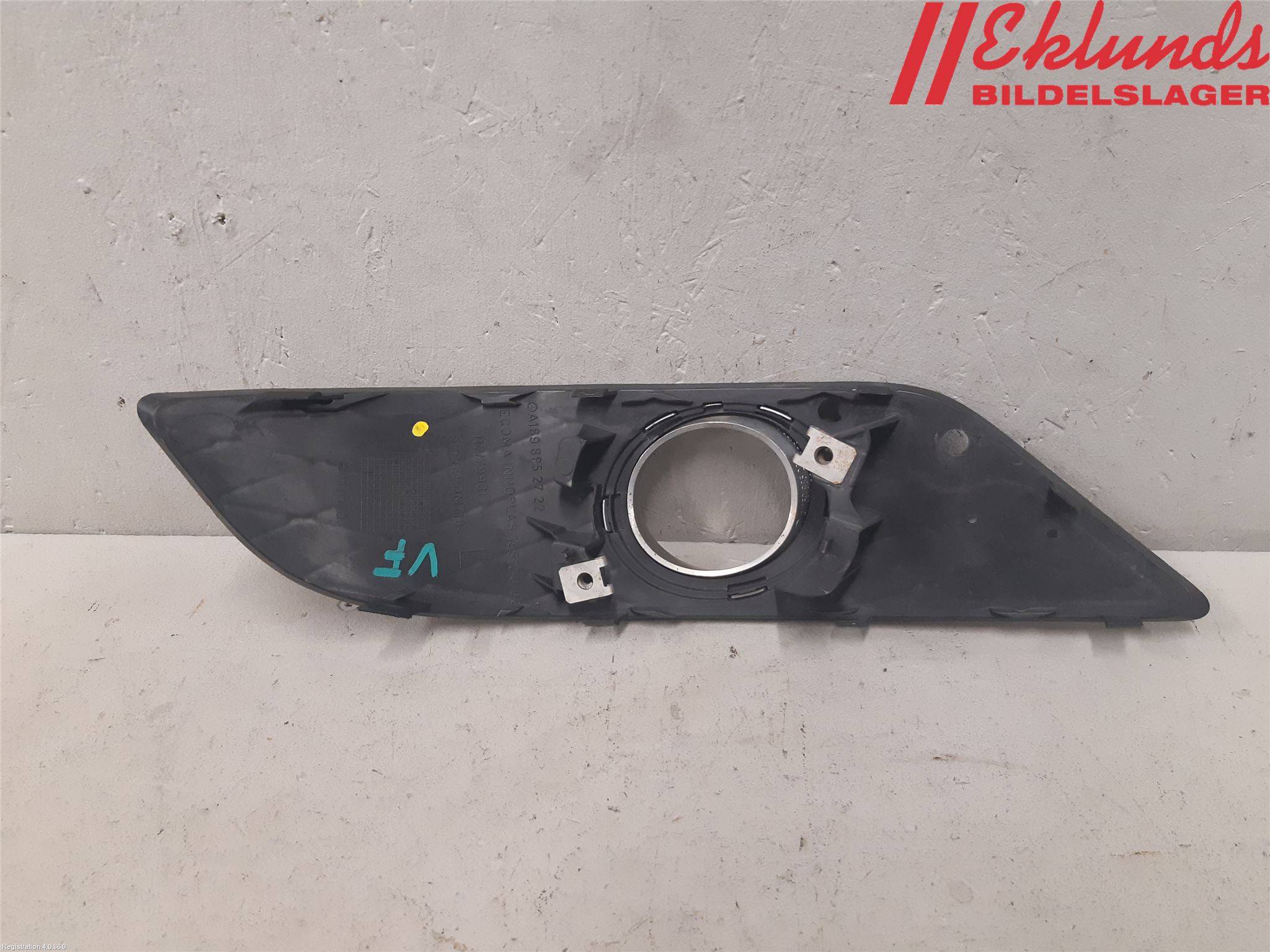 Mercedes-Benz MB B-KLASS (W245) 05-12 Dimljussarg Fram