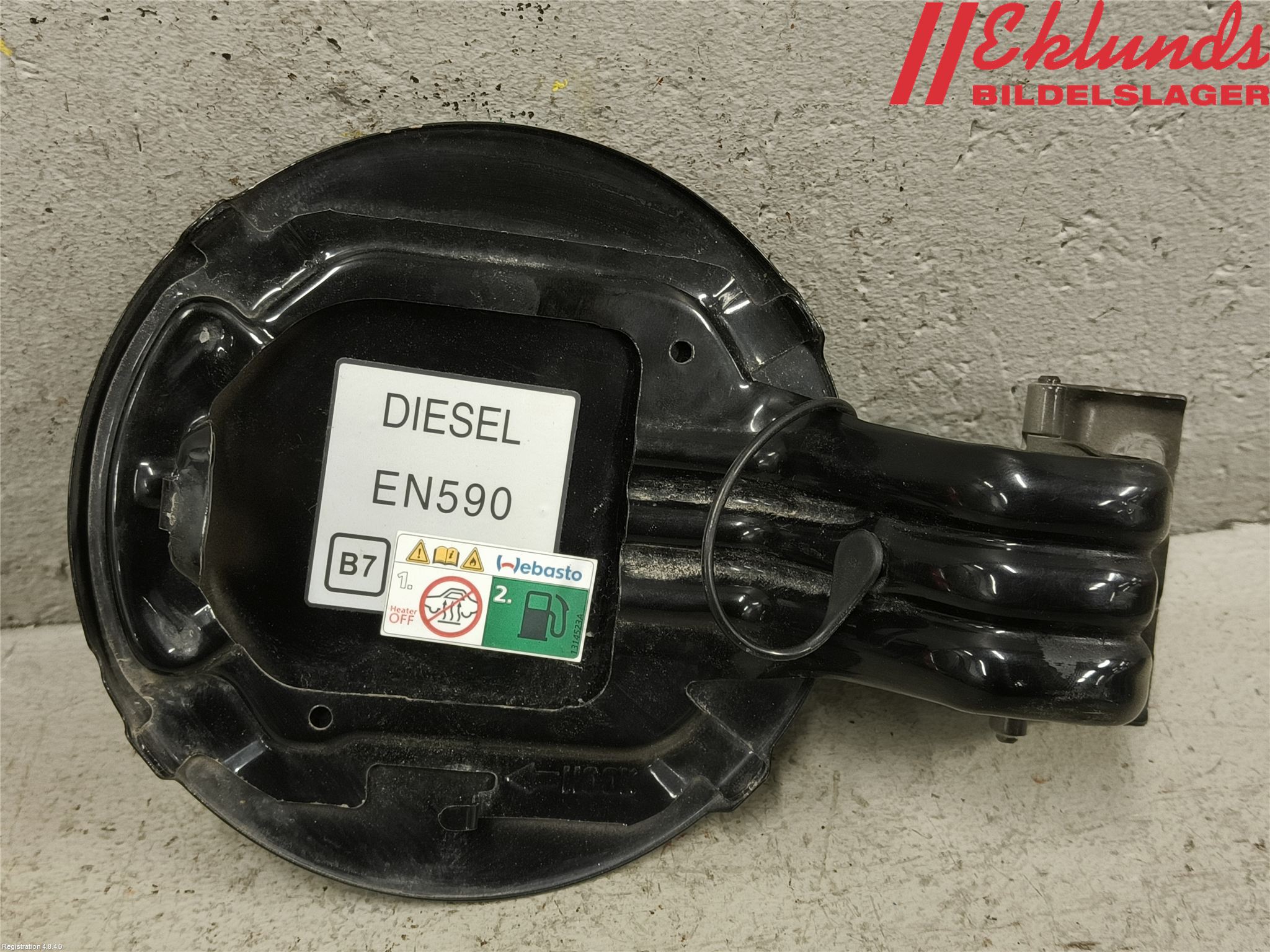 Fiat FULLBACK 16-19 Tanklucka