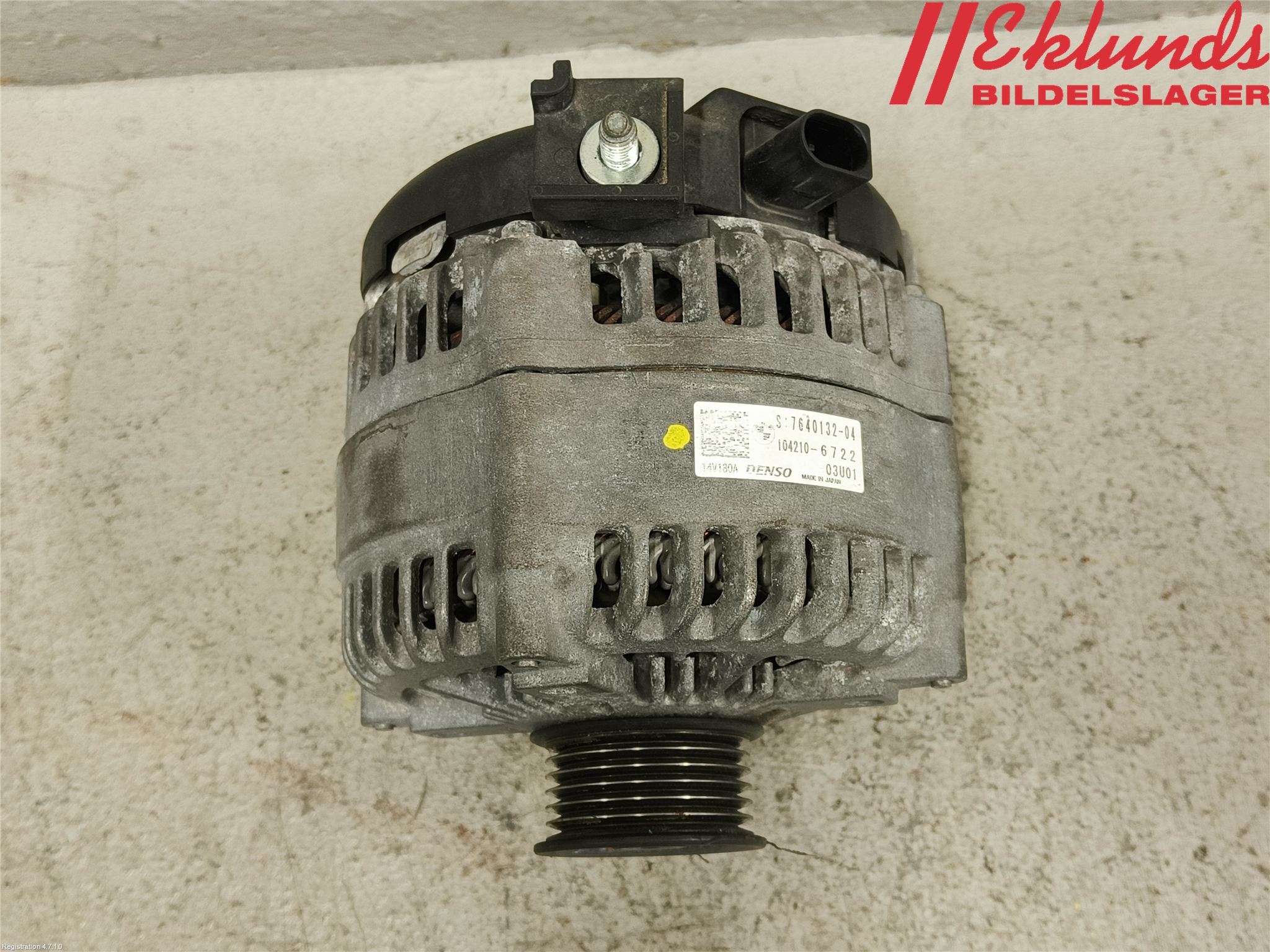 BMW 3 F30/F31/F80 12-19 Generator