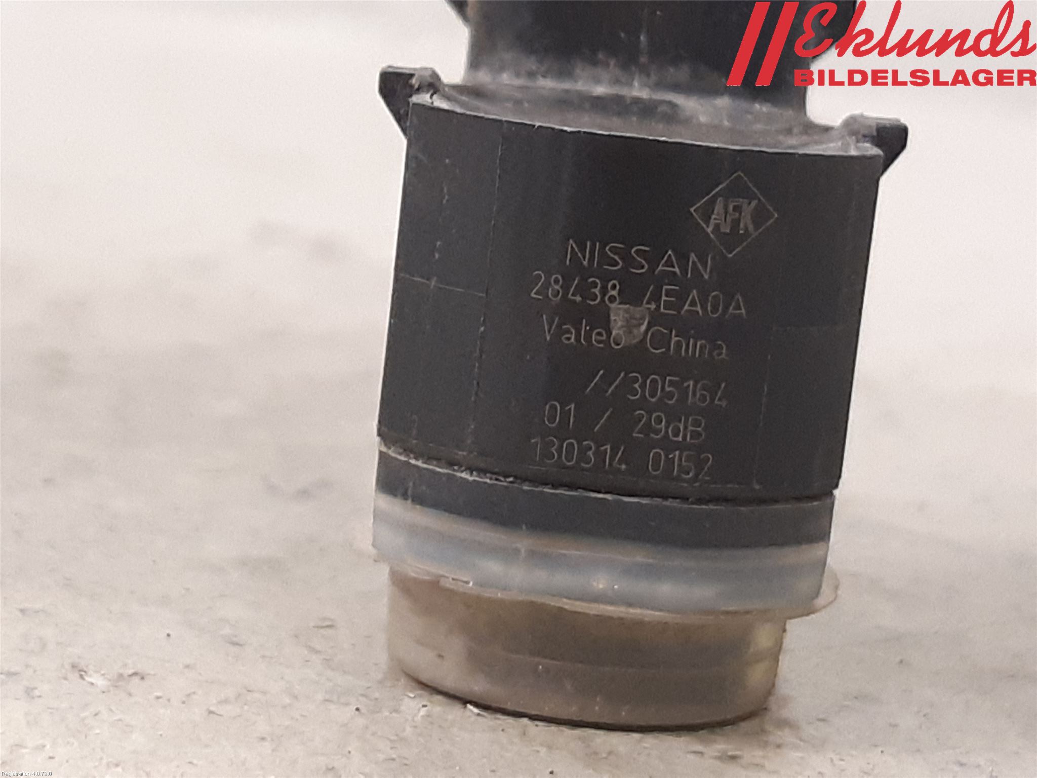 Nissan QASHQAI 14-17 Parkeringshjälp Backsensor