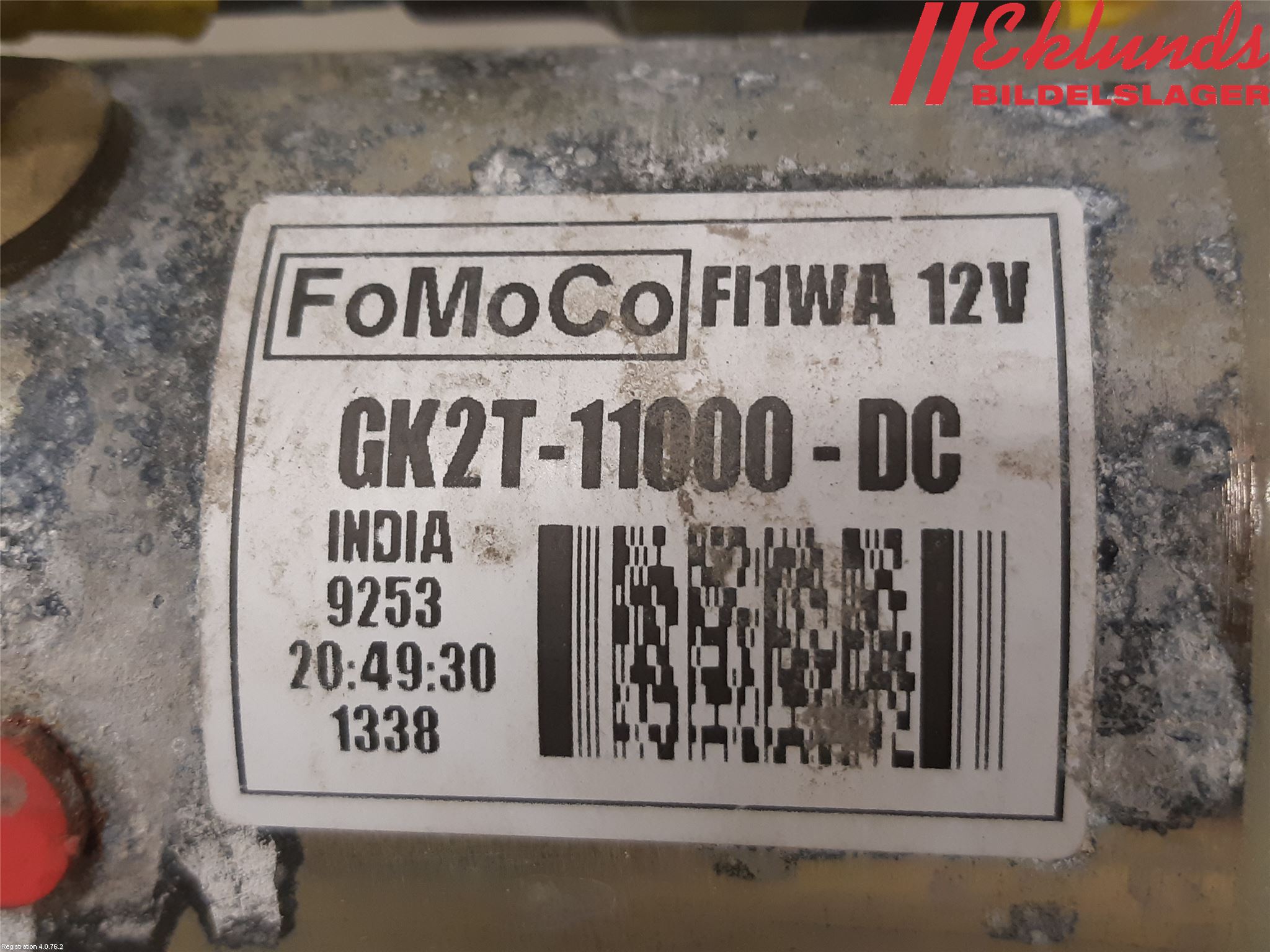 Ford TRANSIT/TOURNEO CUSTOM 13-24 Startmotor Diesel
