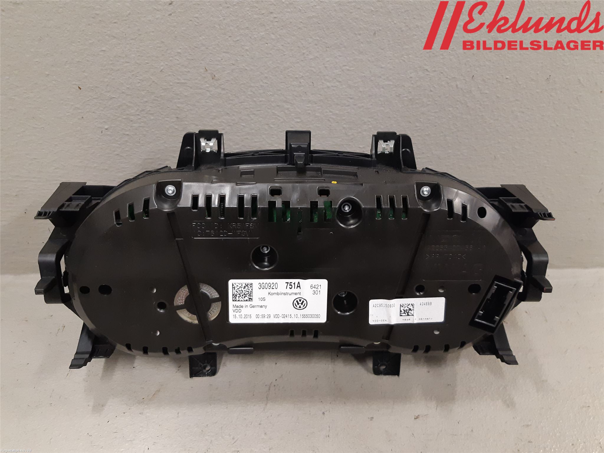 Volkswagen VW PASSAT 15-19 Instrument Komb