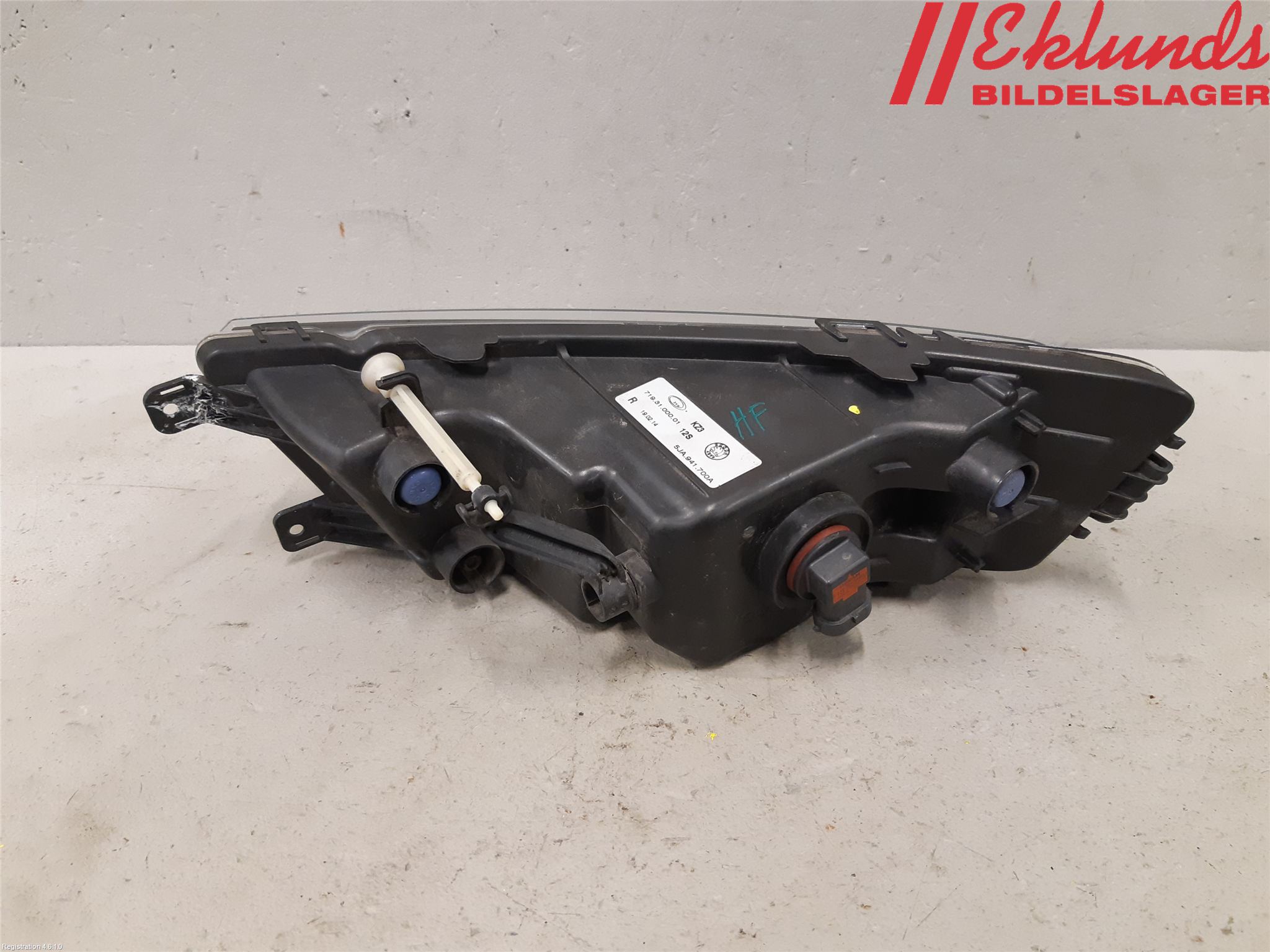 Skoda RAPID Dimljus-Varselljus Fram