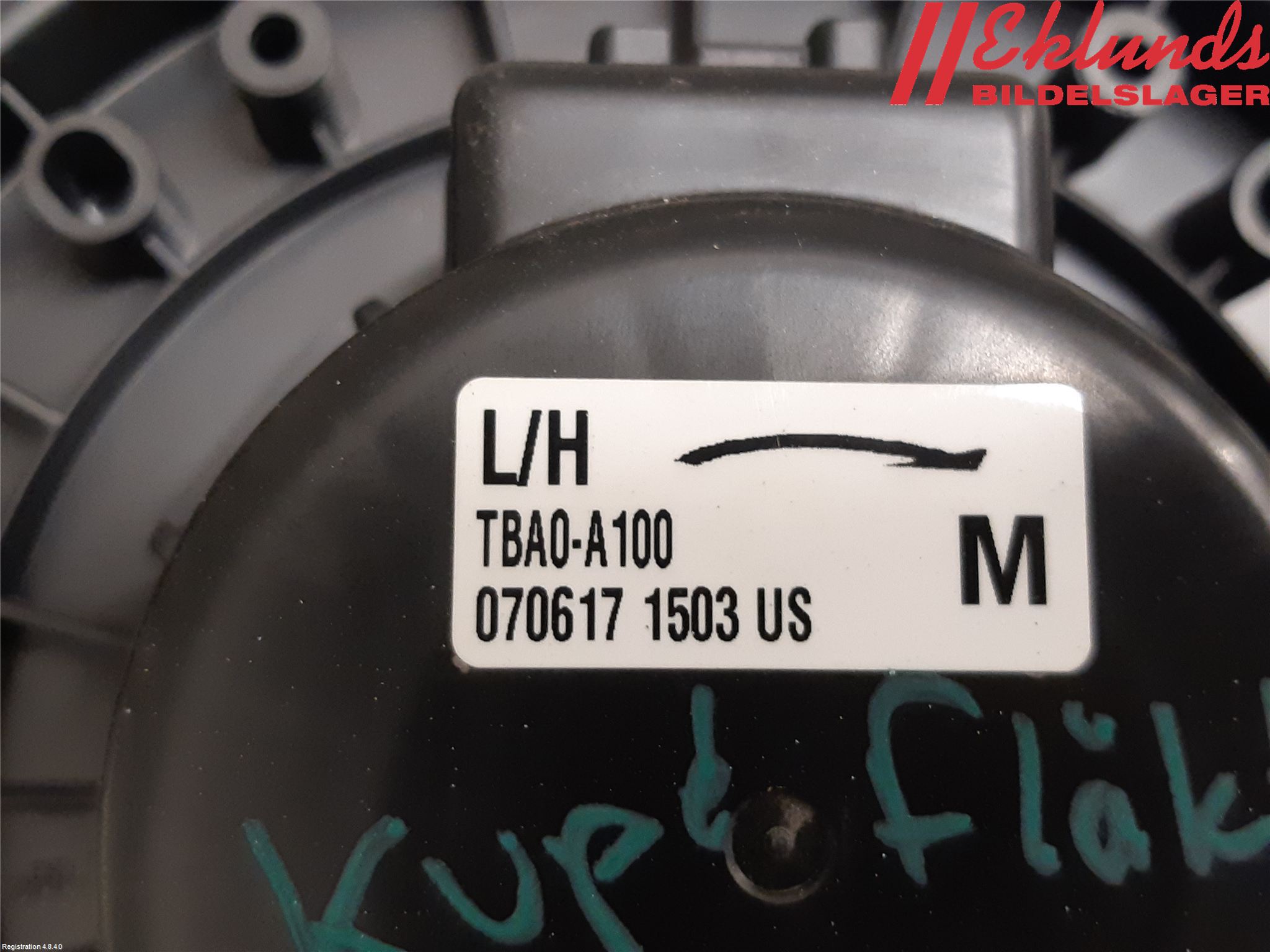 Honda CIVIC 17-22 Värmefläkt