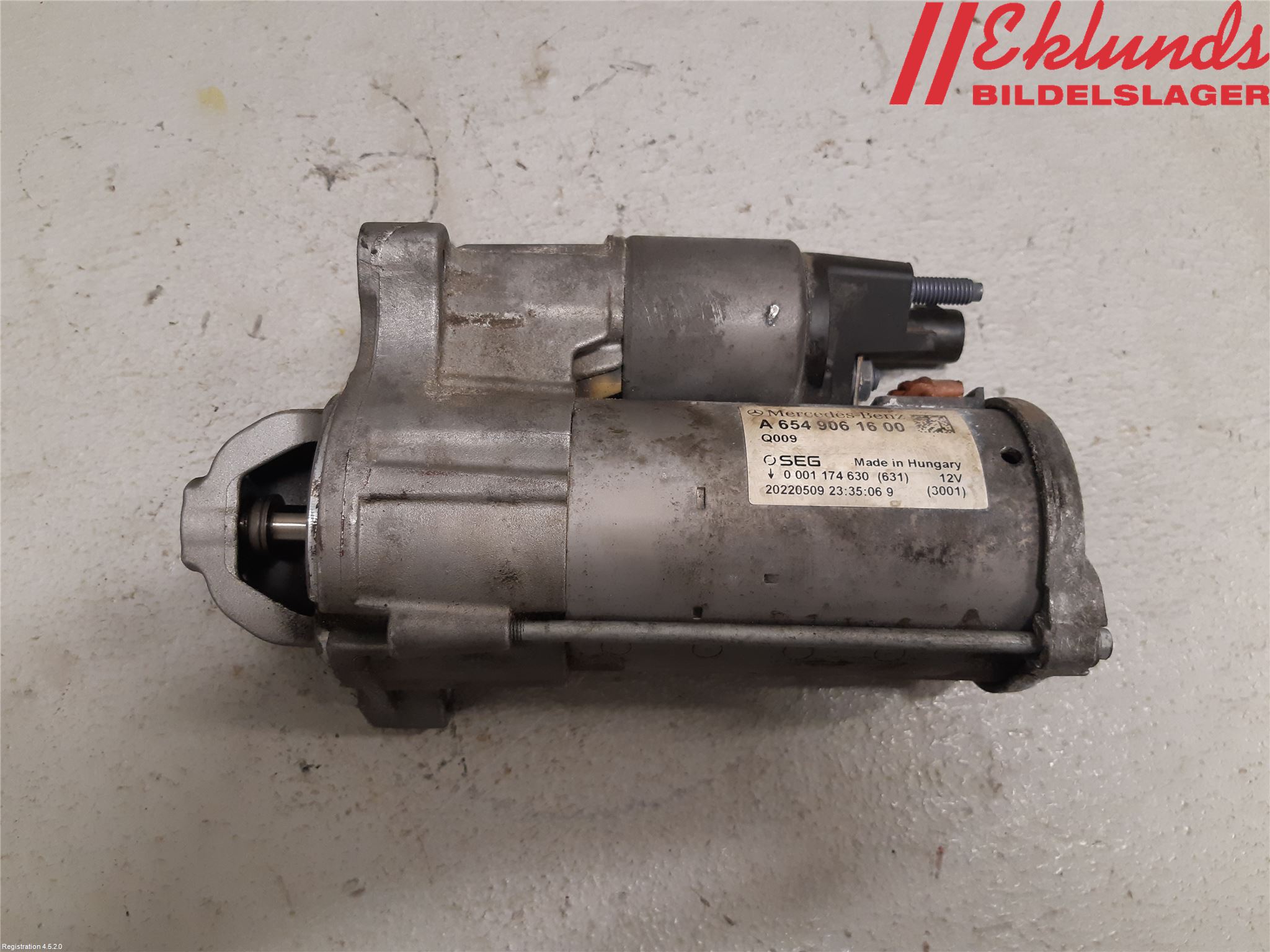 Mercedes-Benz MB SPRINTER (W907/W910) 19- Startmotor Diesel