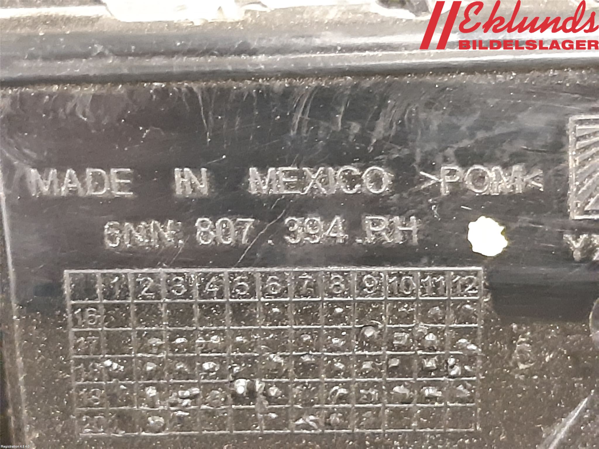 Volkswagen VW TIGUAN 16-24 Stötfångarfäste Fram Hö