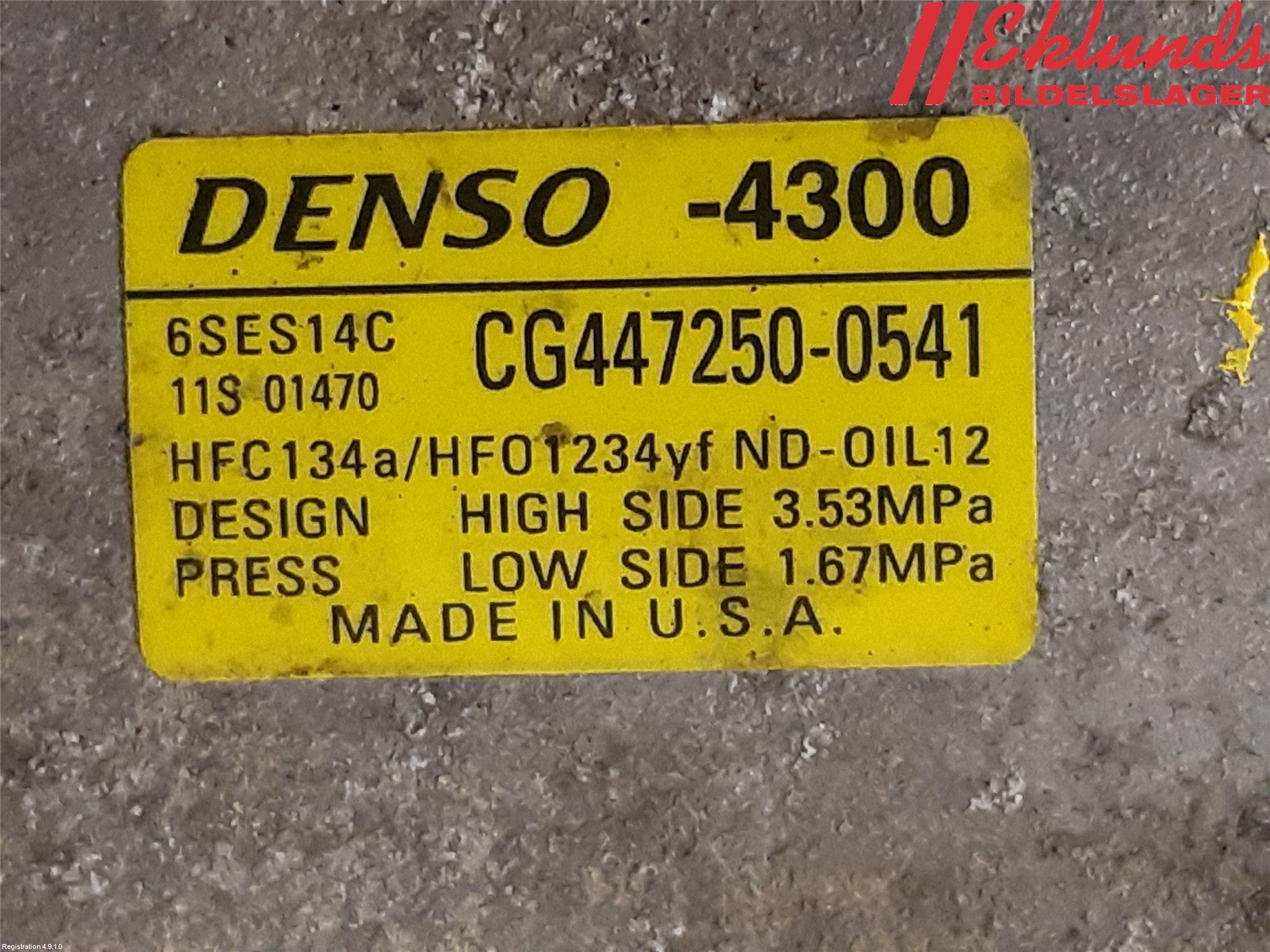 Kia OPTIMA 16-20 Ac Kompressor