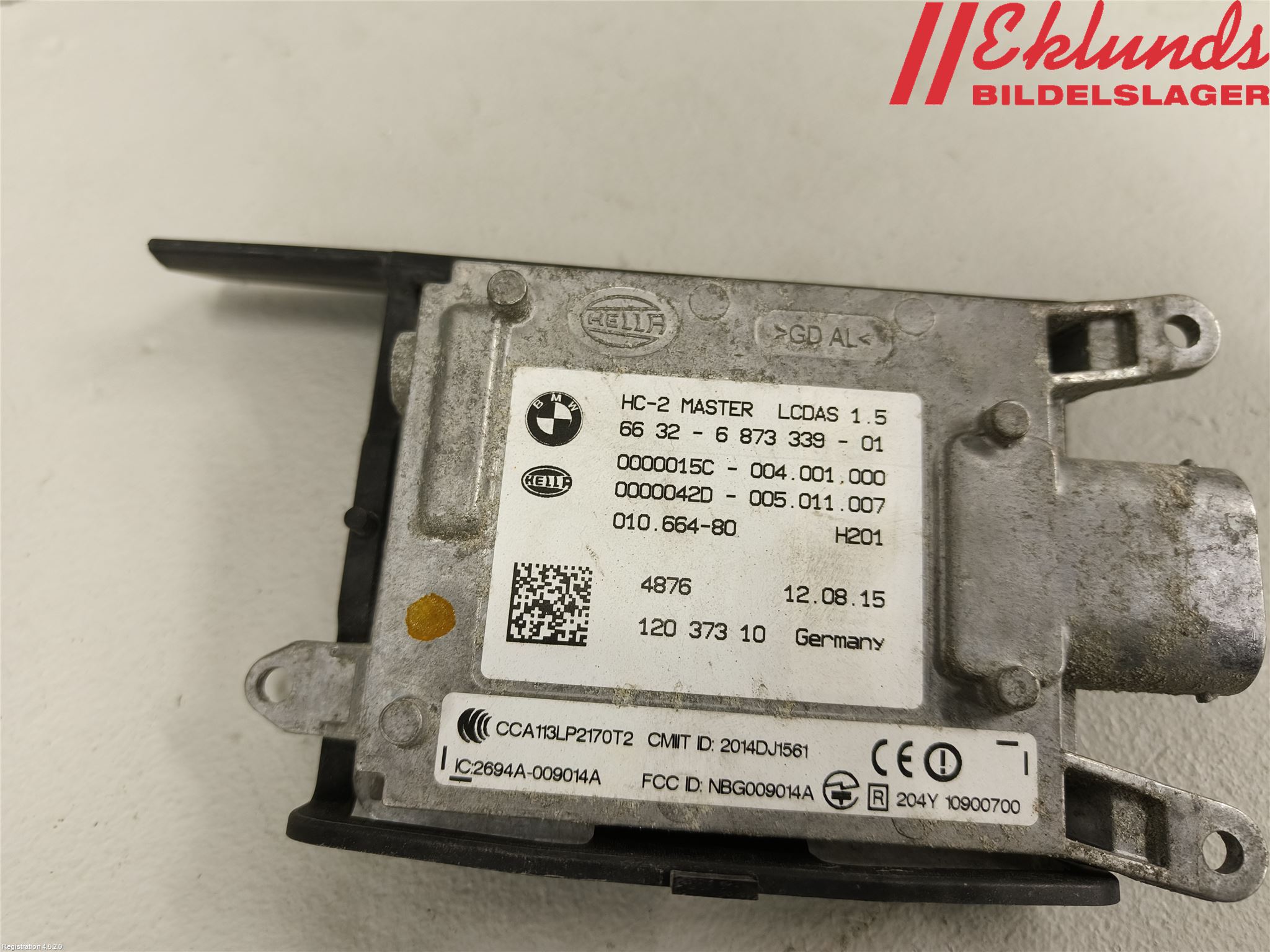 BMW 5 F10/F11/F18 09-17 Sensor Aktivt Kollisionsskydd
