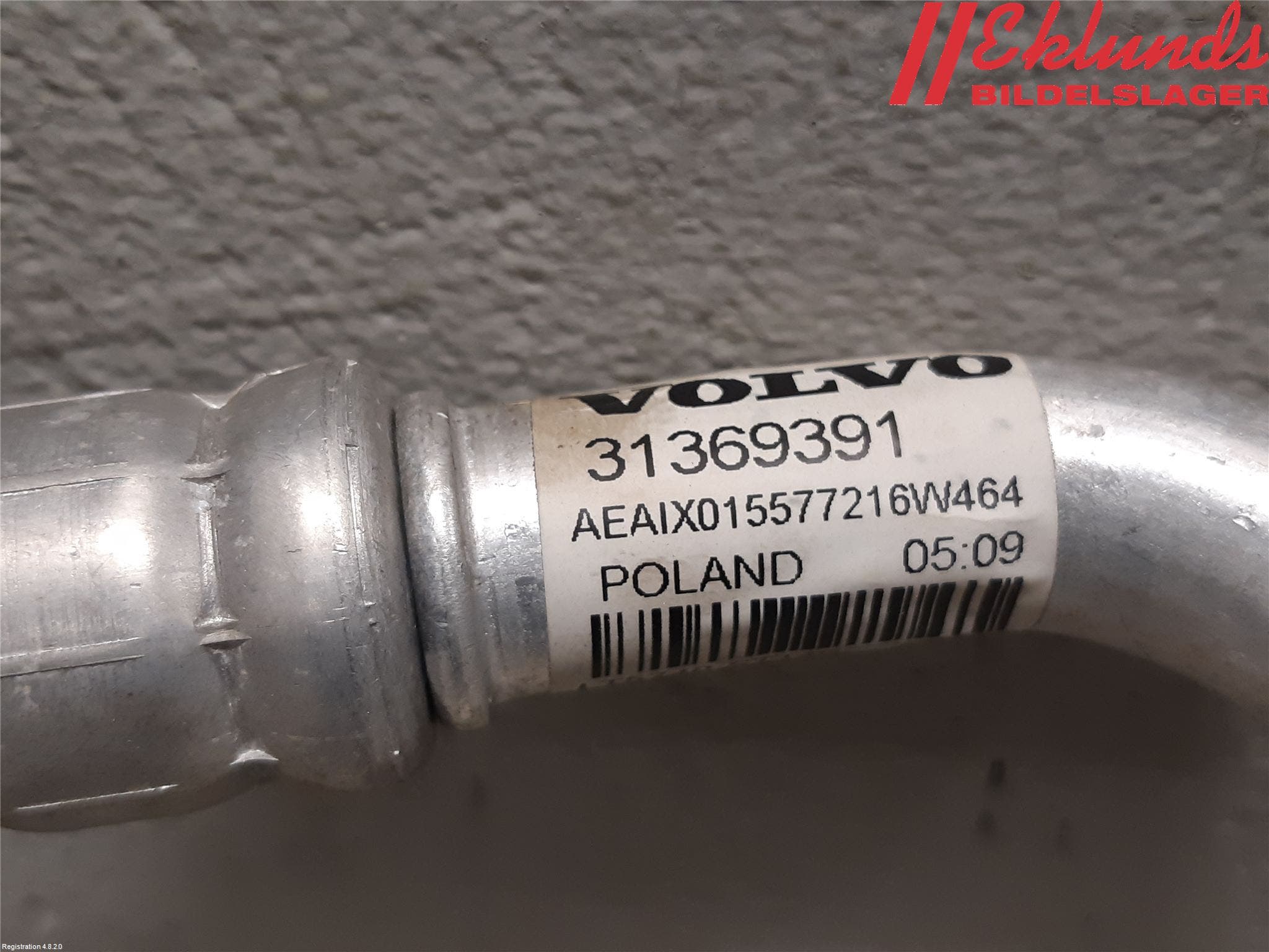 Volvo XC90/RECHARGE 16- Ac Slang-Rör