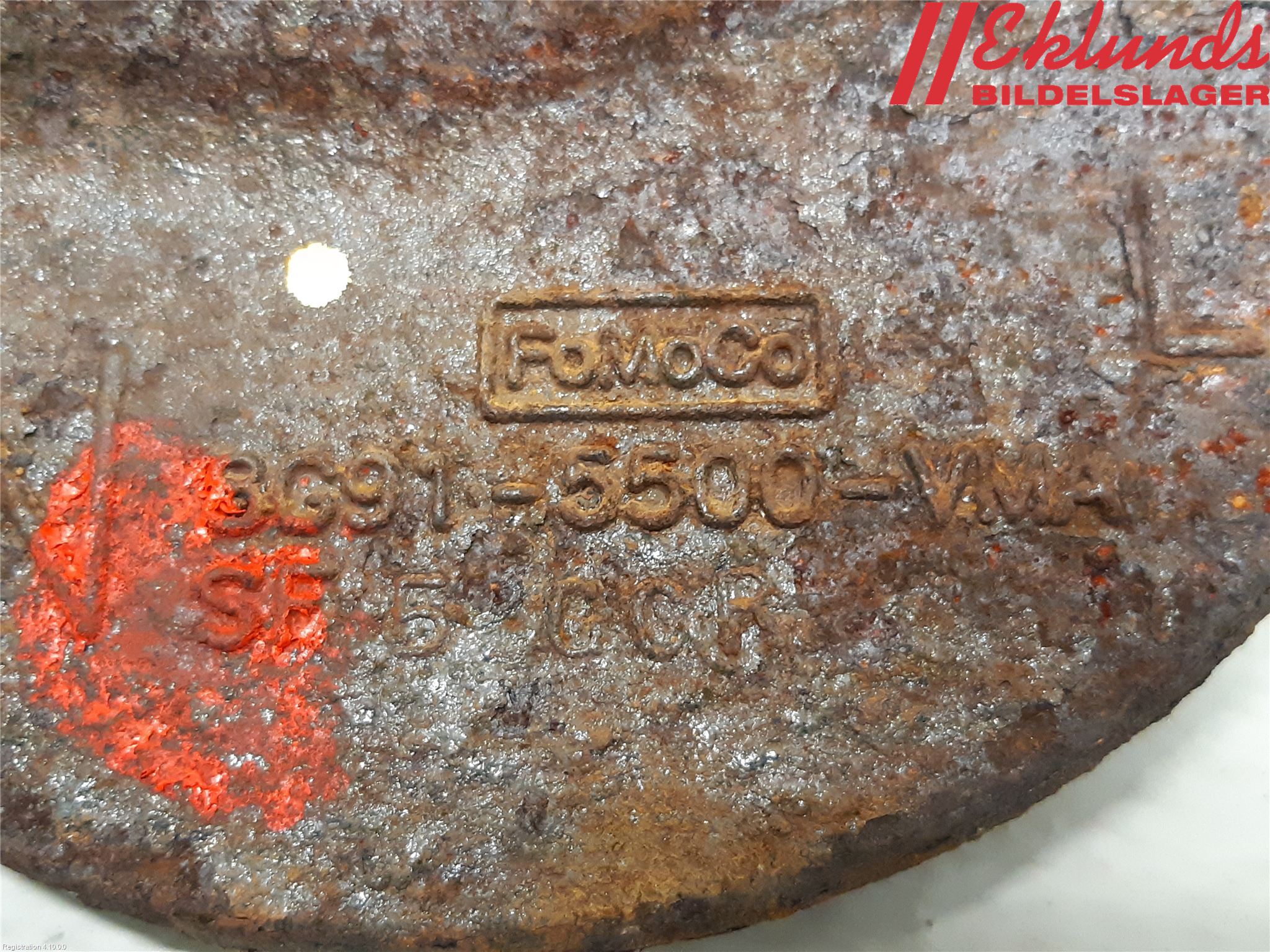 Volvo V70 14-16 Bärarm Bak Övre Vänster