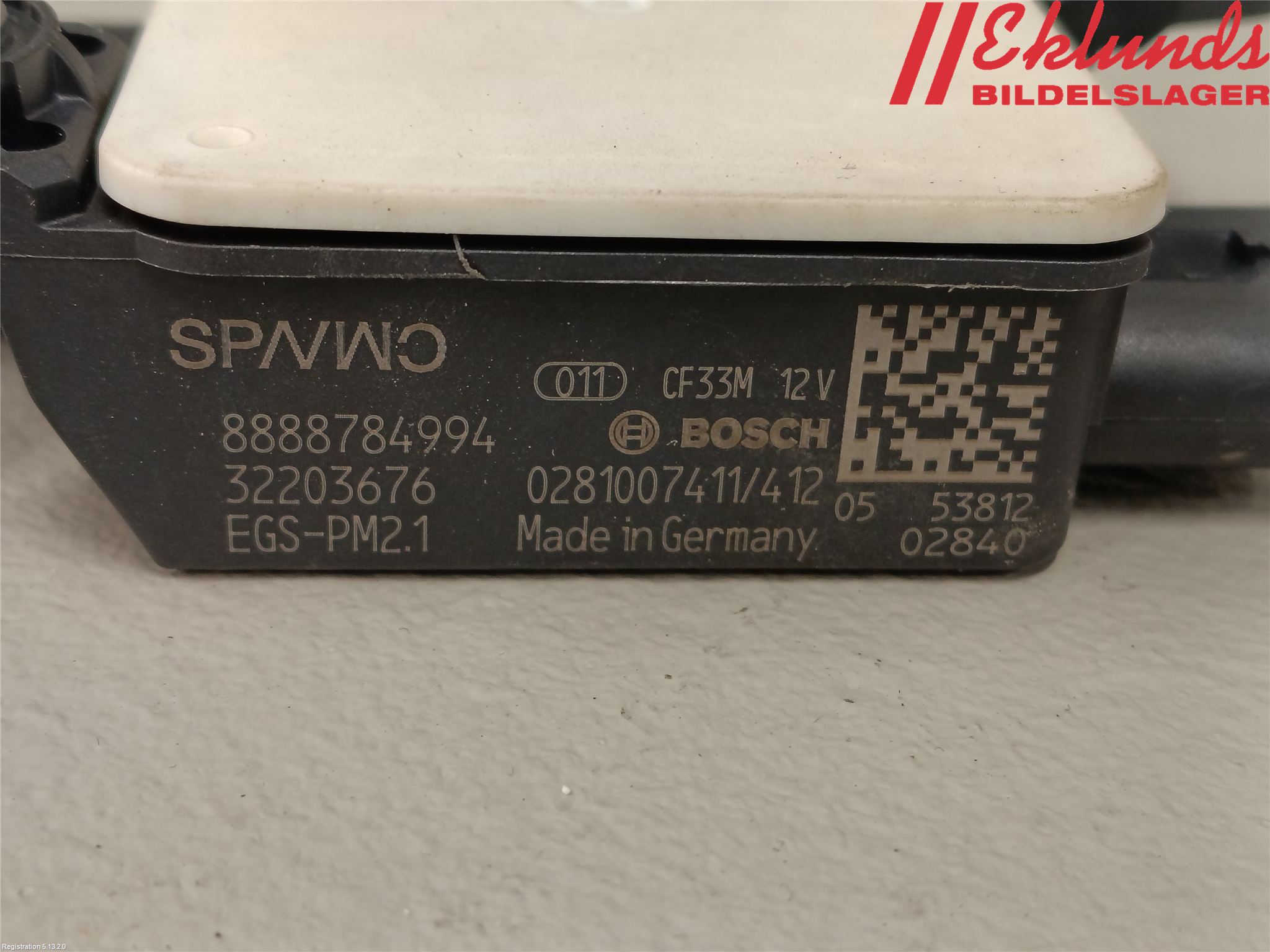 Volvo XC40/RECHARGE 18- Injlambdasond