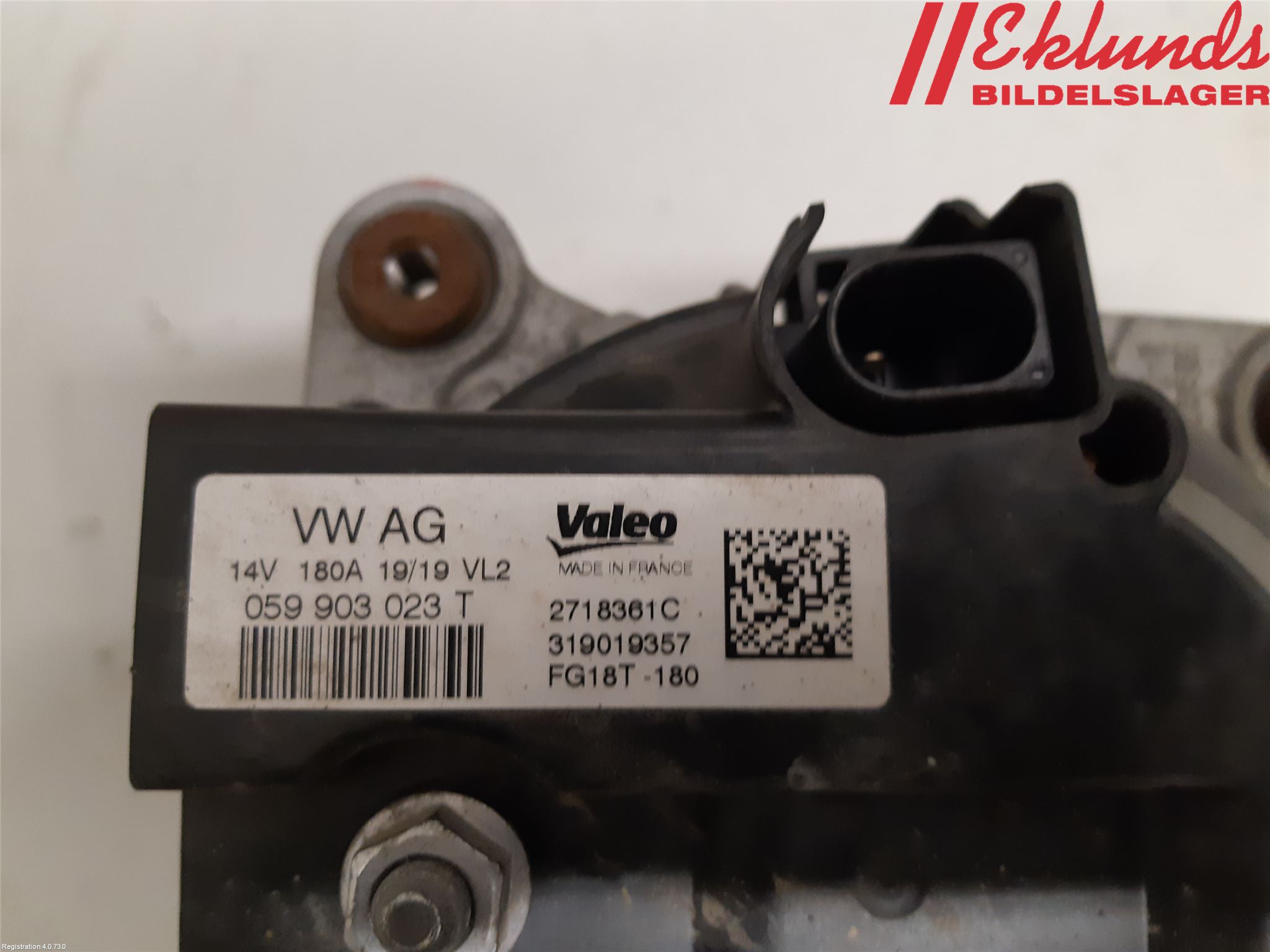 Volkswagen VW AMAROK 2H 10-22 Generator