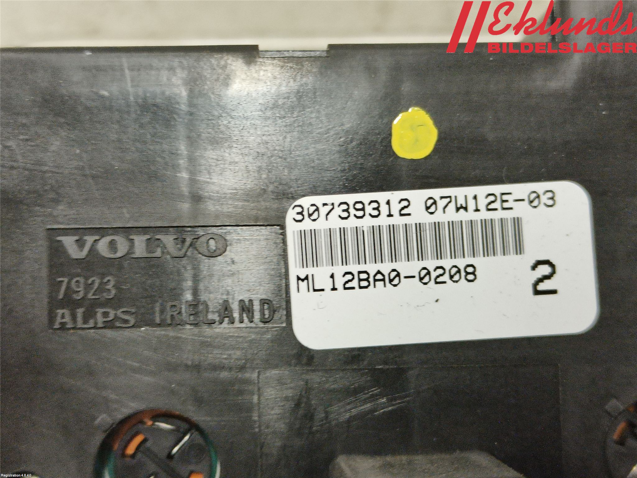 Volvo V70 05-08 Strömställare Ljus