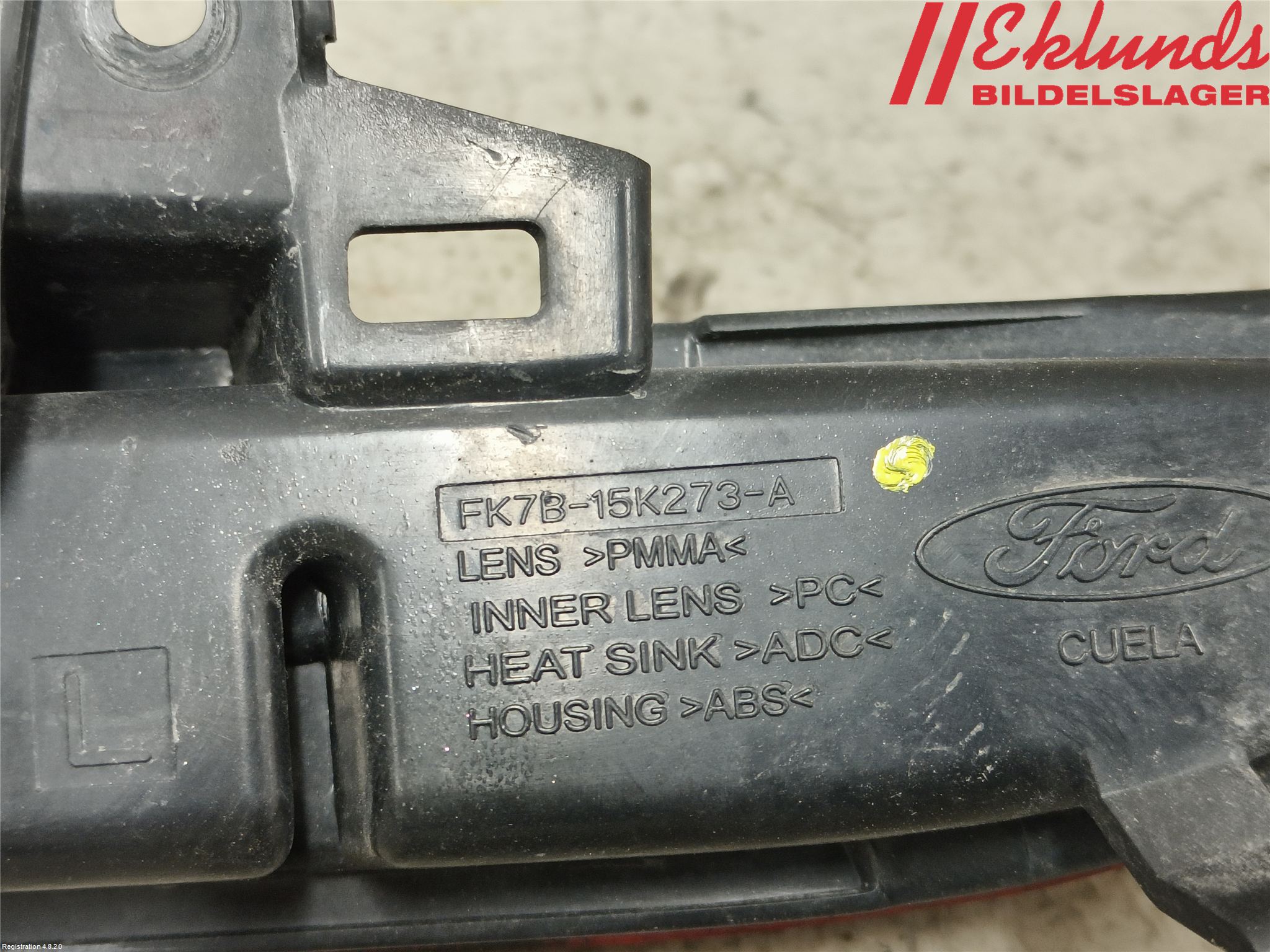 Ford EDGE Bakljus Vänster