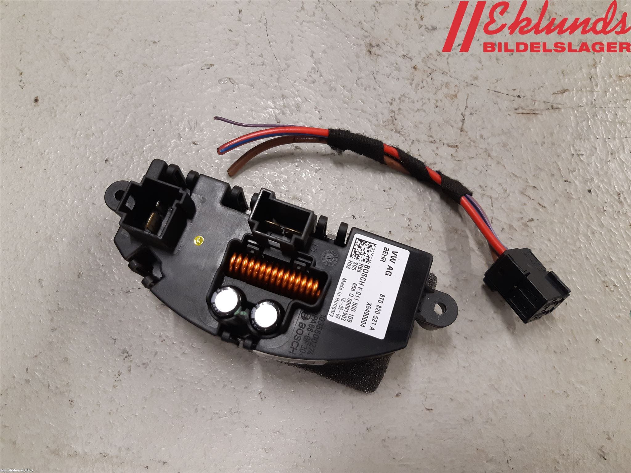 Audi A4 ALLROAD 09-16 Värmefläktsmotstånd