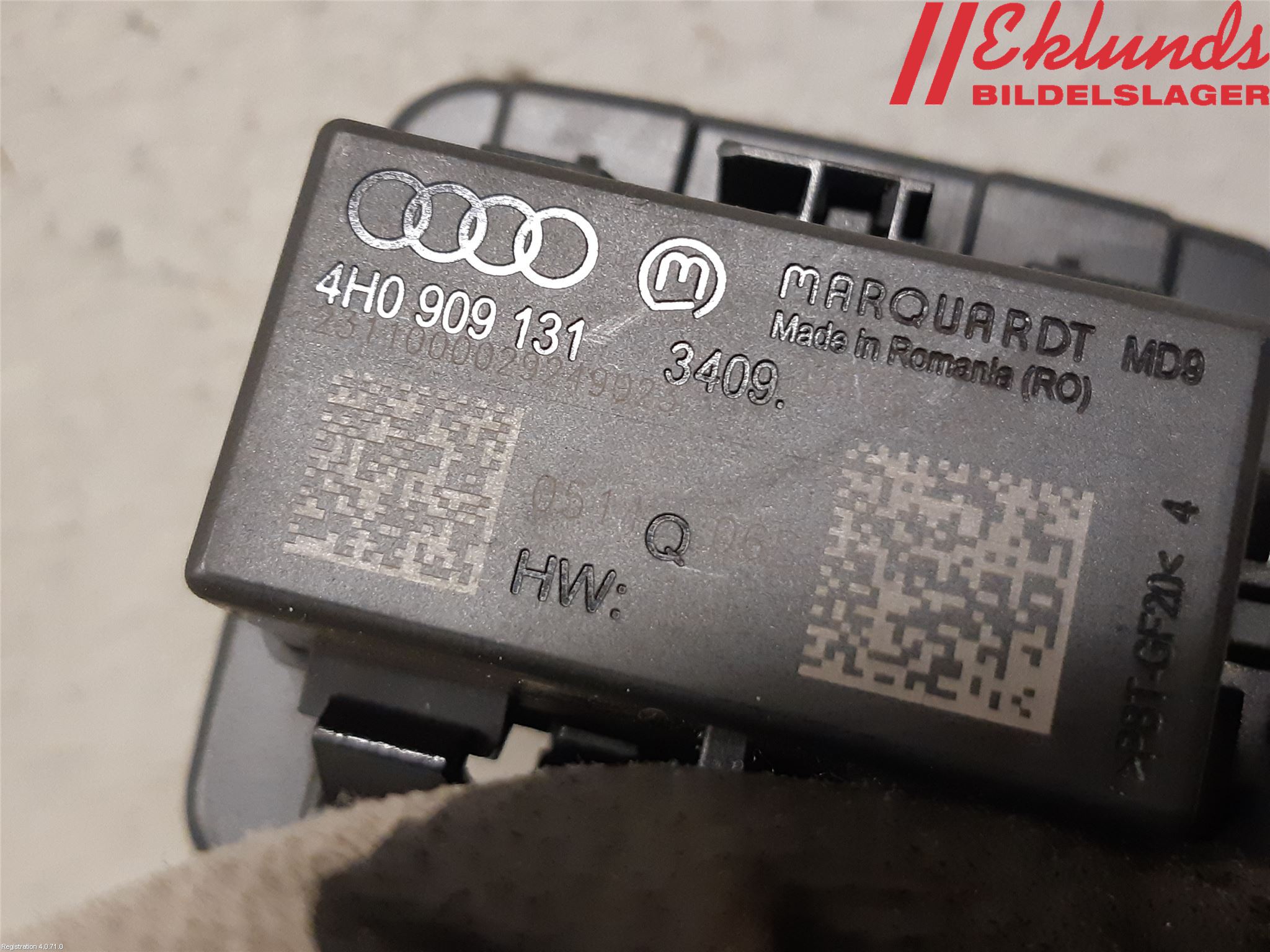 Audi A7/S7 4G 11-17 Relä Startspärr