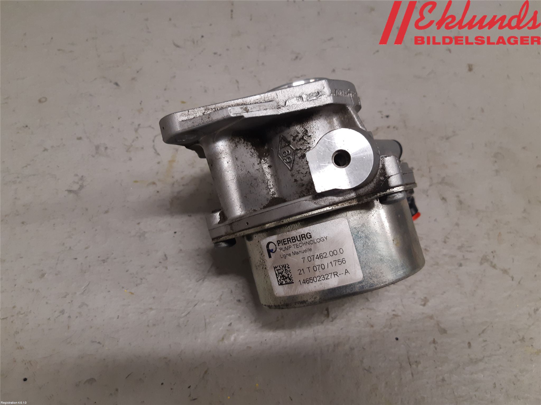 Renault EXPRESS 21- Vakuumpump