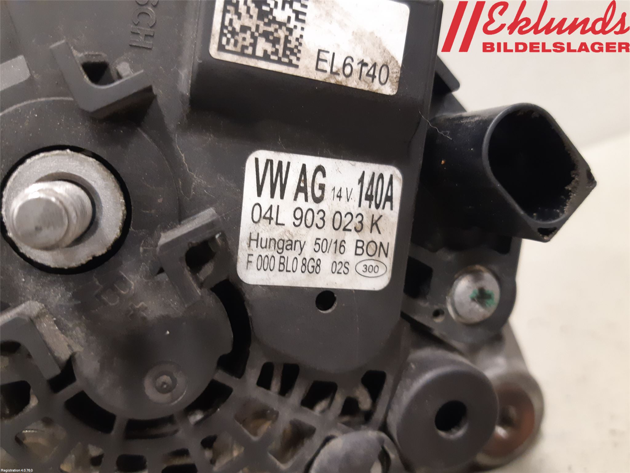 Audi Q2/SQ2 17- Generator