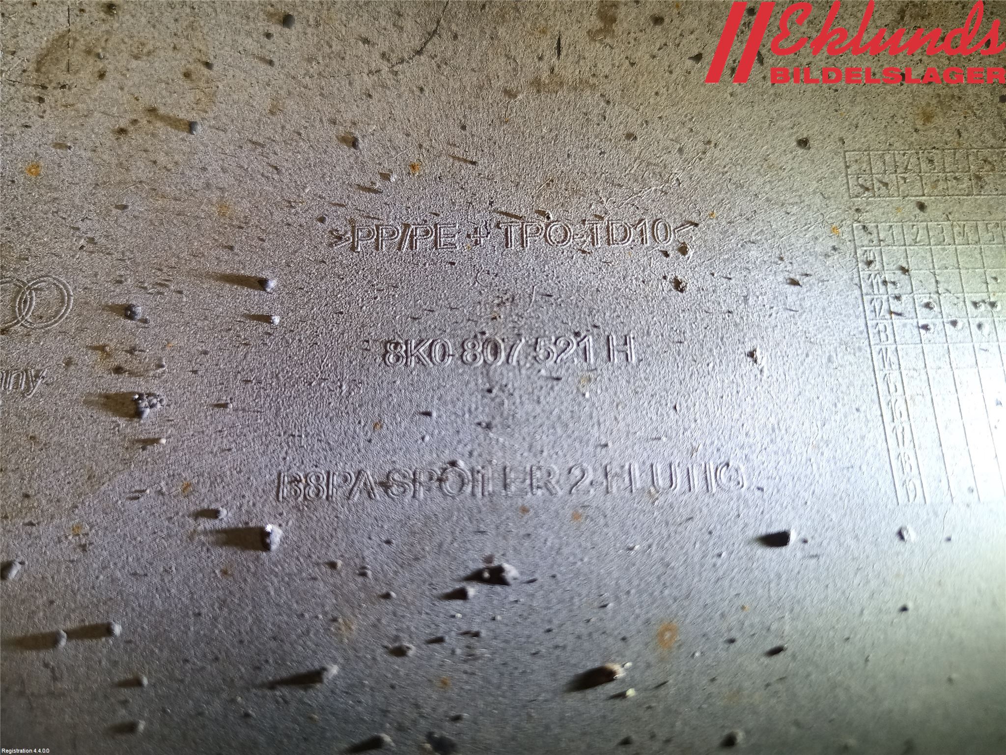 Audi A4 12-15 Spoiler Bak