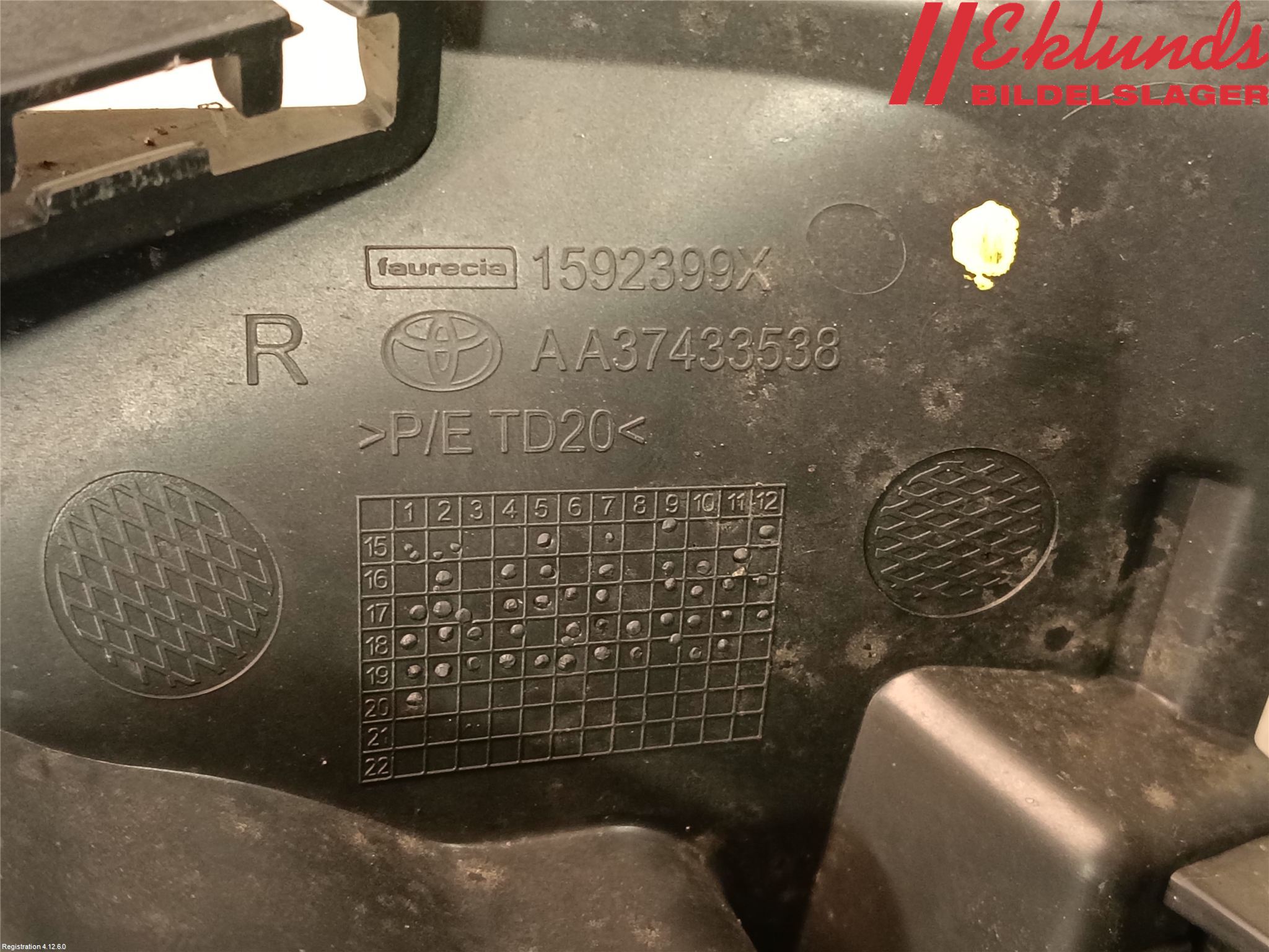 Toyota PROACE II 16- Stötfångarfäste Fram Hö
