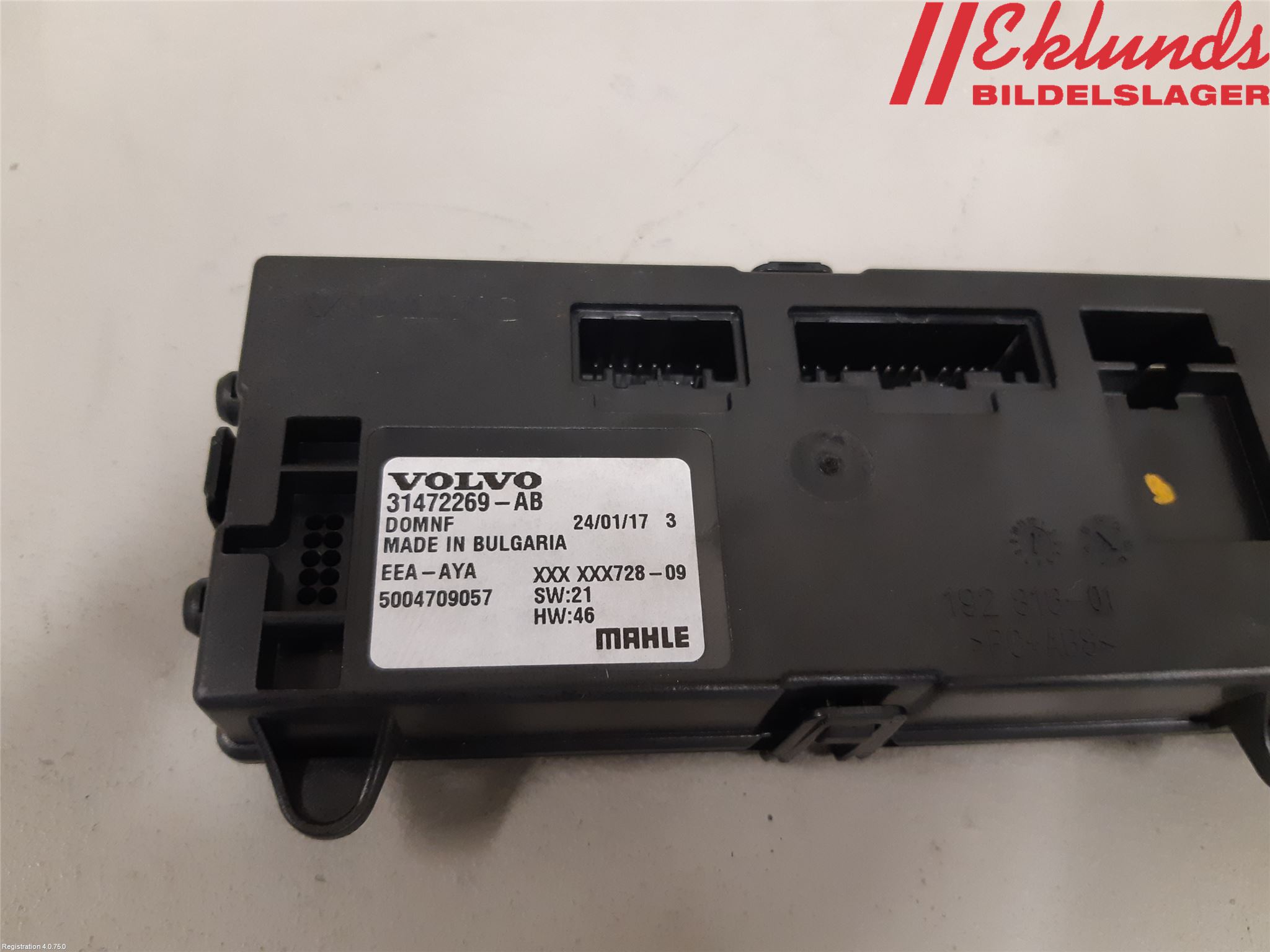 Volvo V90 17->> Styrenhet Övrigt