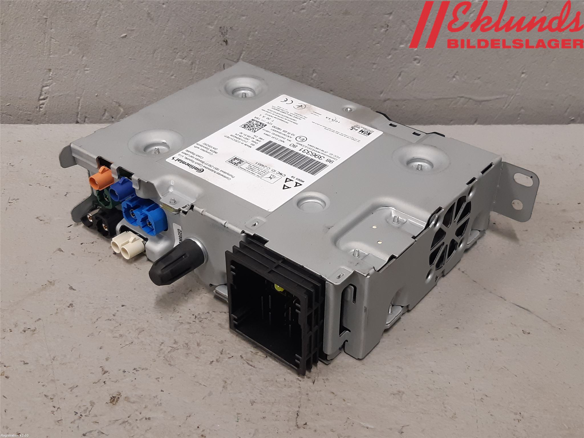 Peugeot 2008/E-2008 20- Radio-Stereo Förstärkare