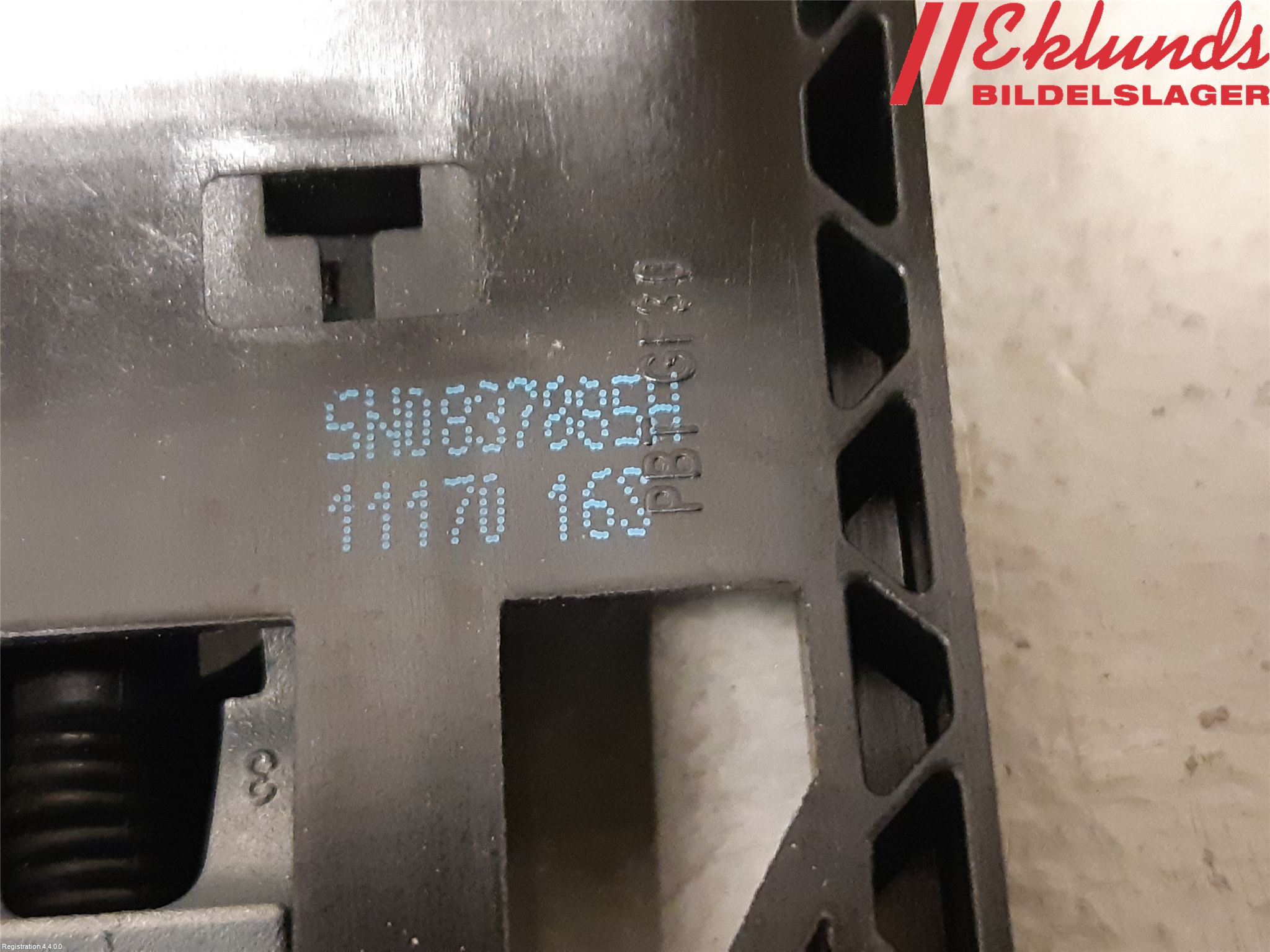 Volkswagen VW POLO 10-17 Dörrhandtag Yttre Vä