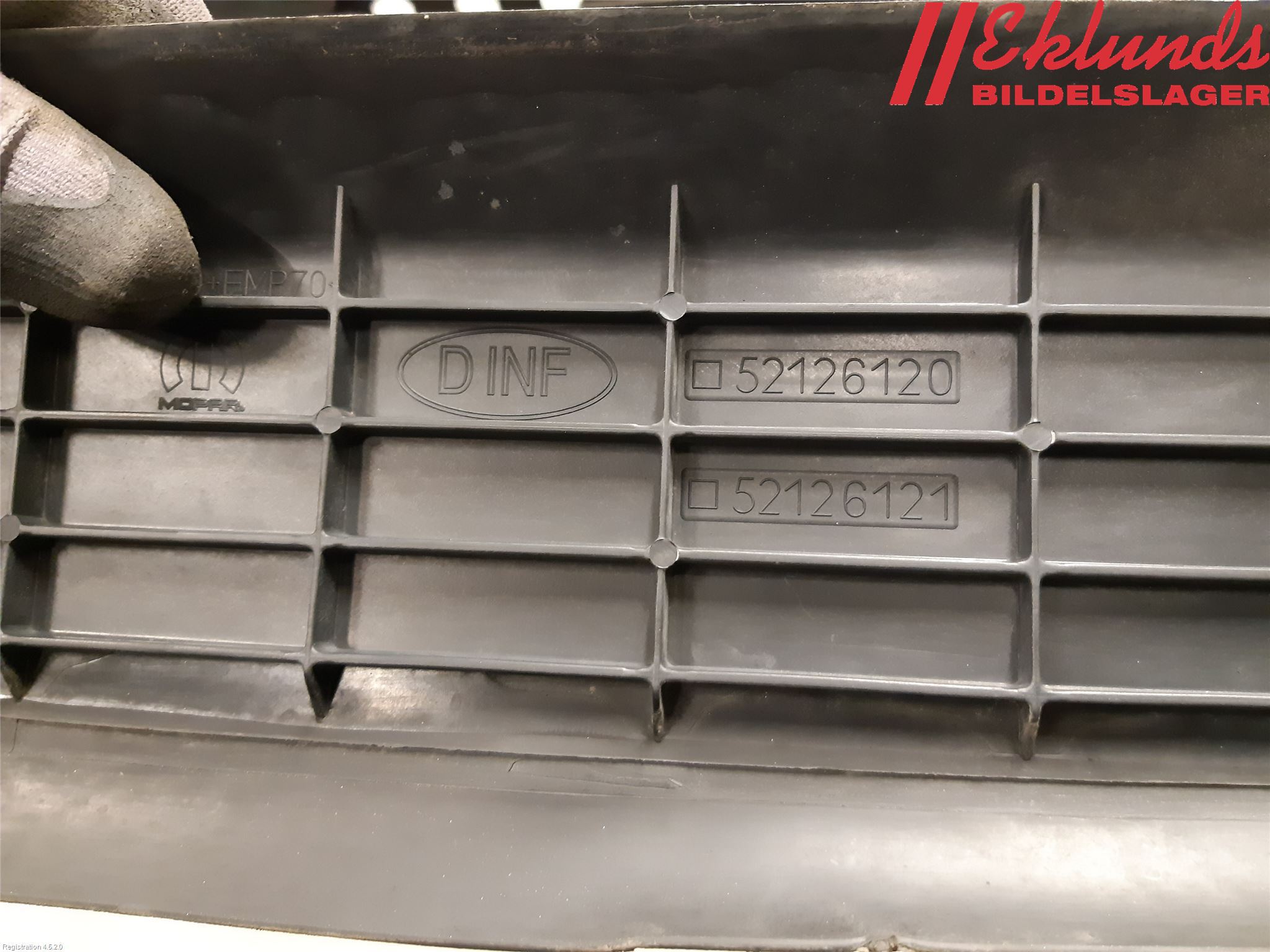 Fiat 500X 15- Deflektor Plåt-Plast Kylning