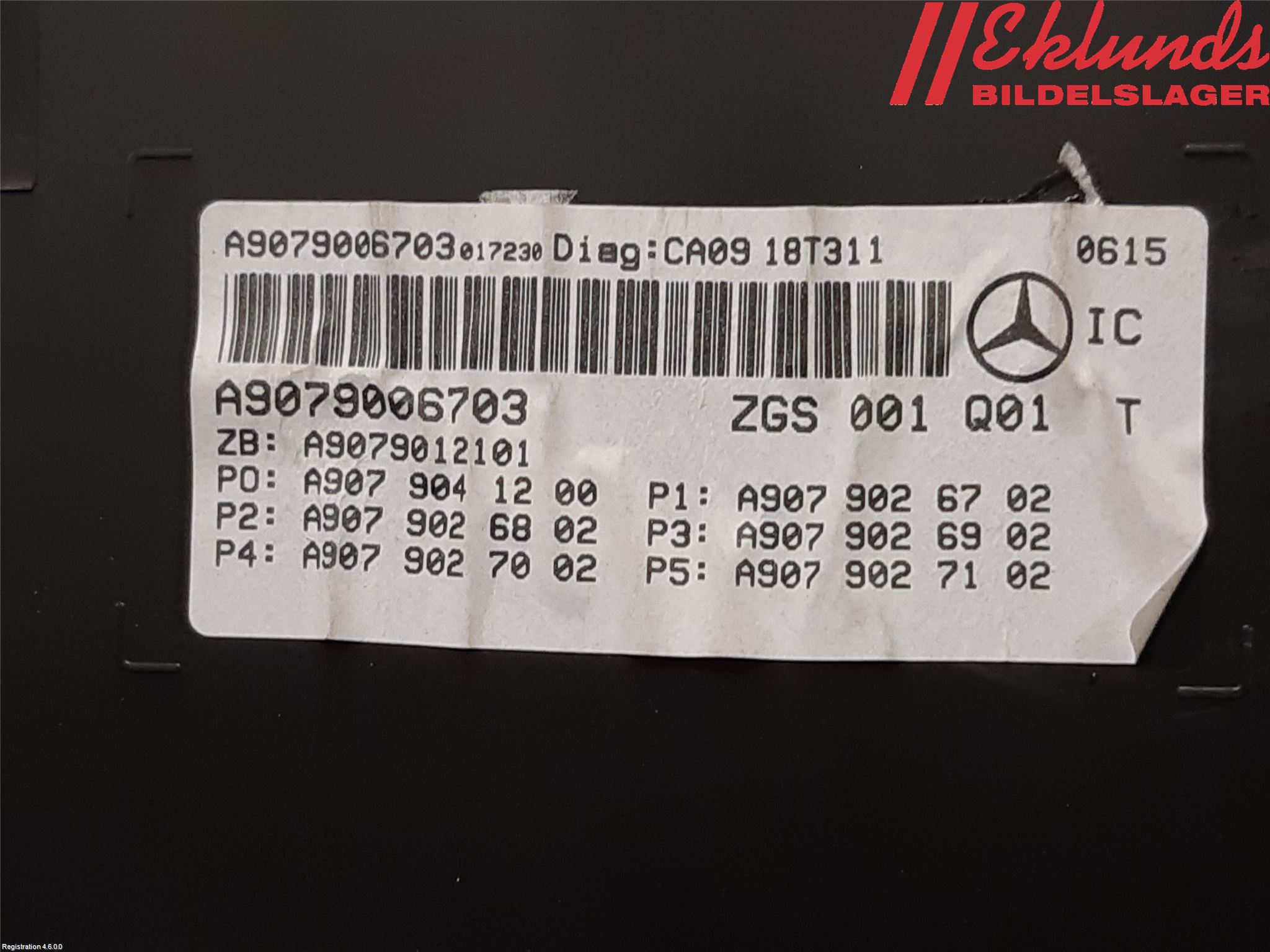 Mercedes-Benz MB SPRINTER (W907/W910) 19- Instrument Komb