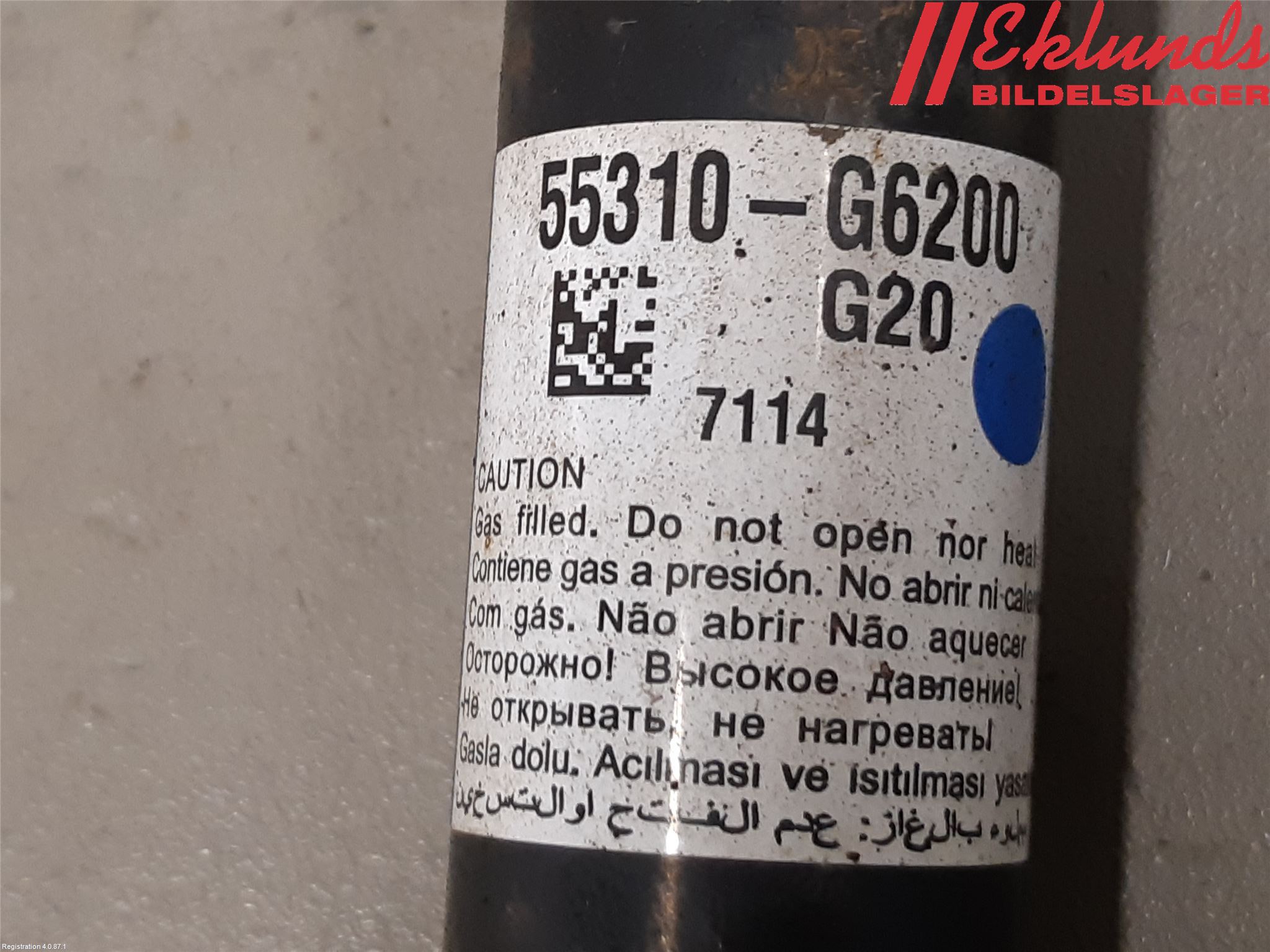 Kia PICANTO 17- Stötdämpare Bak