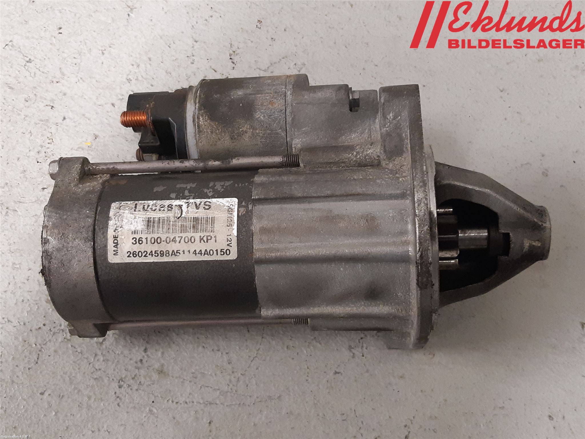 Hyundai i10 BA 14-16 Startmotor