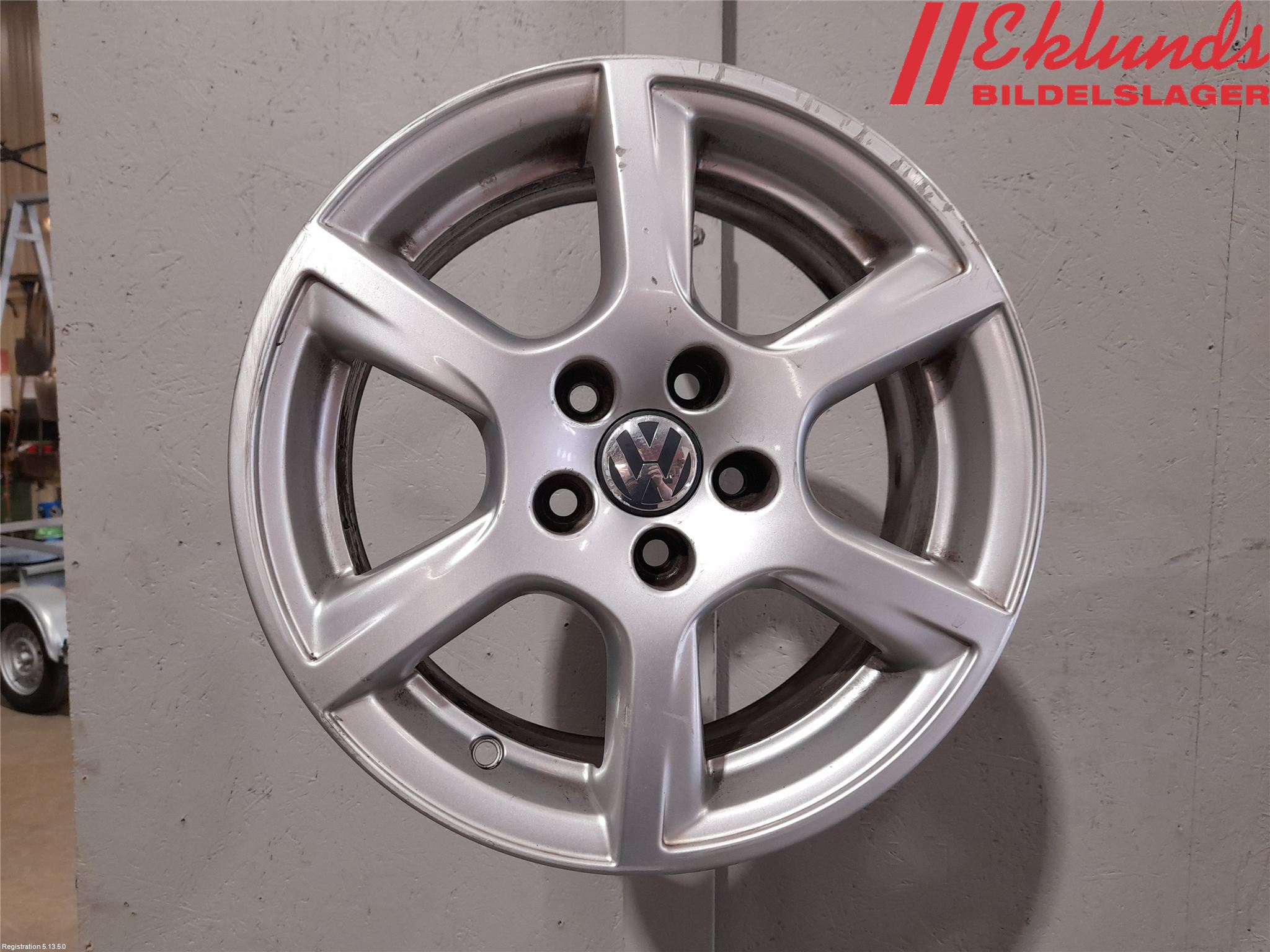 Volkswagen VW POLO 10-17 Fälgsats Aluminium