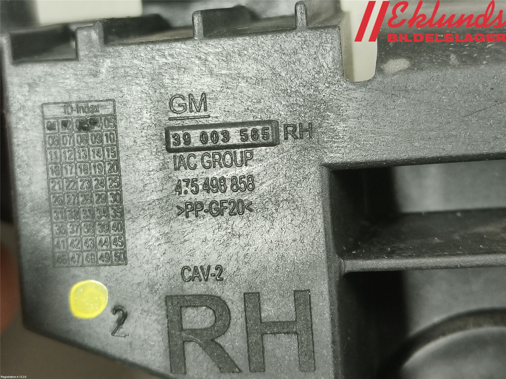 Opel CORSA E 15-19 Stötfångarfäste Fram Hö