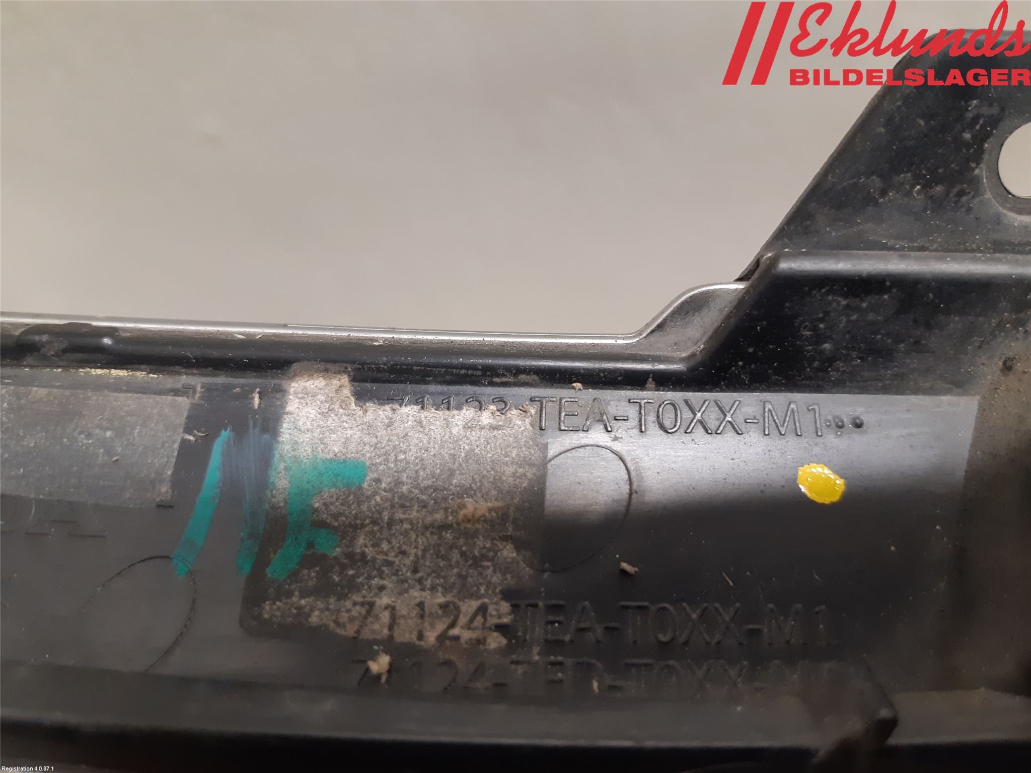 Honda CIVIC 17-22 Stöt Utfyllnad-List-Grill