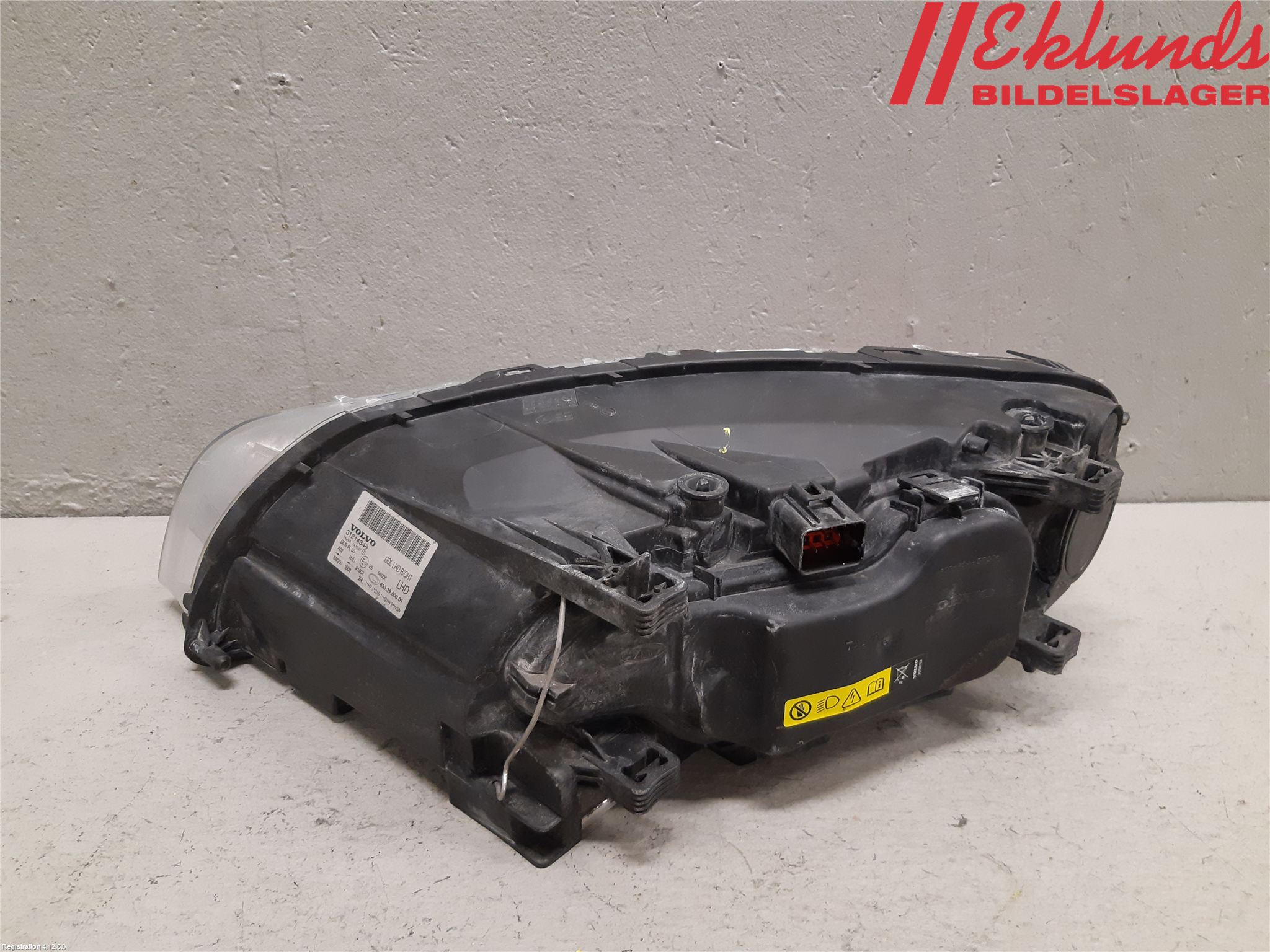 Volvo V70 08-13 Strålkastare Höger